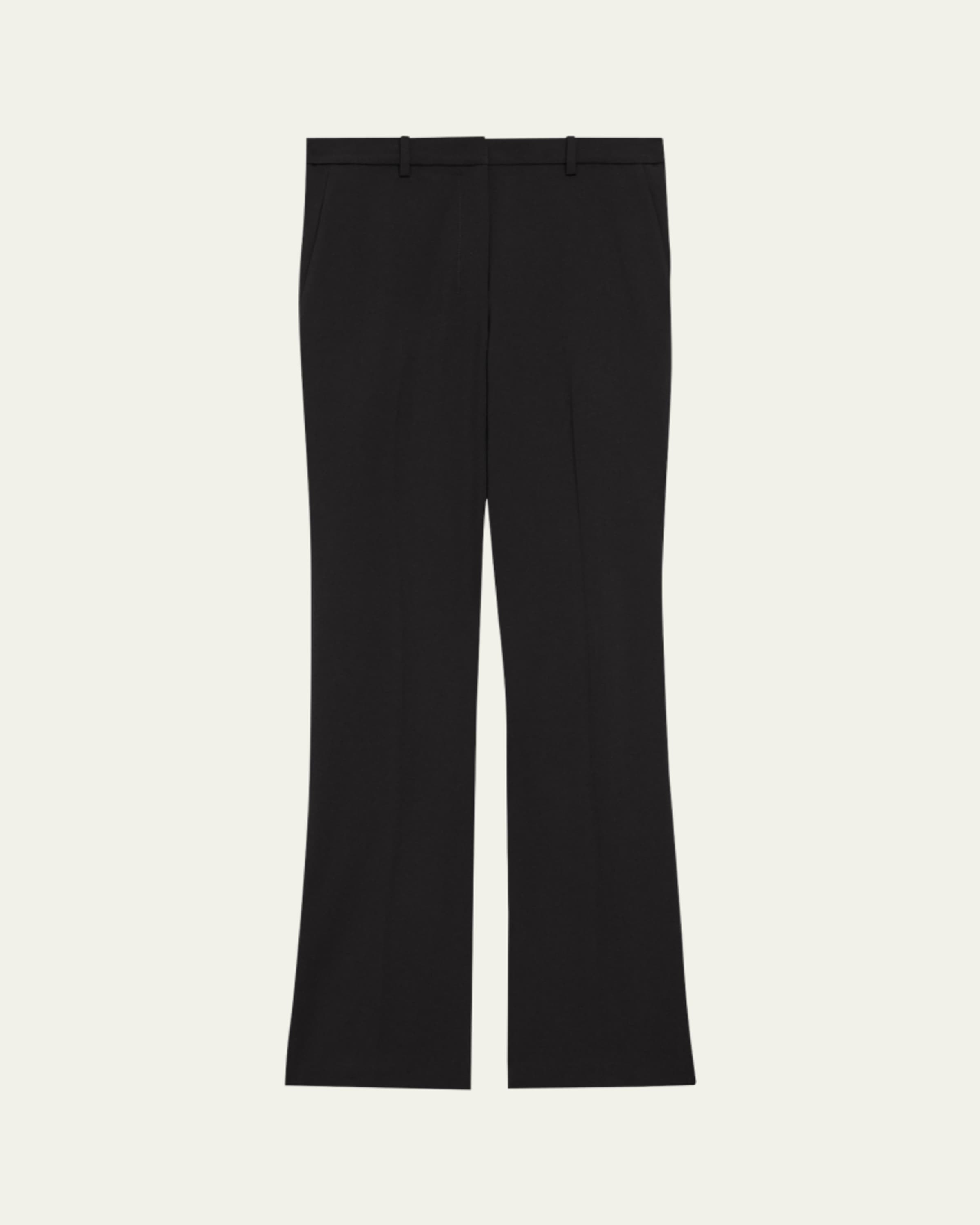 Theory Admiral Crepe Relaxed Straight-Leg Pants - Bergdorf Goodman