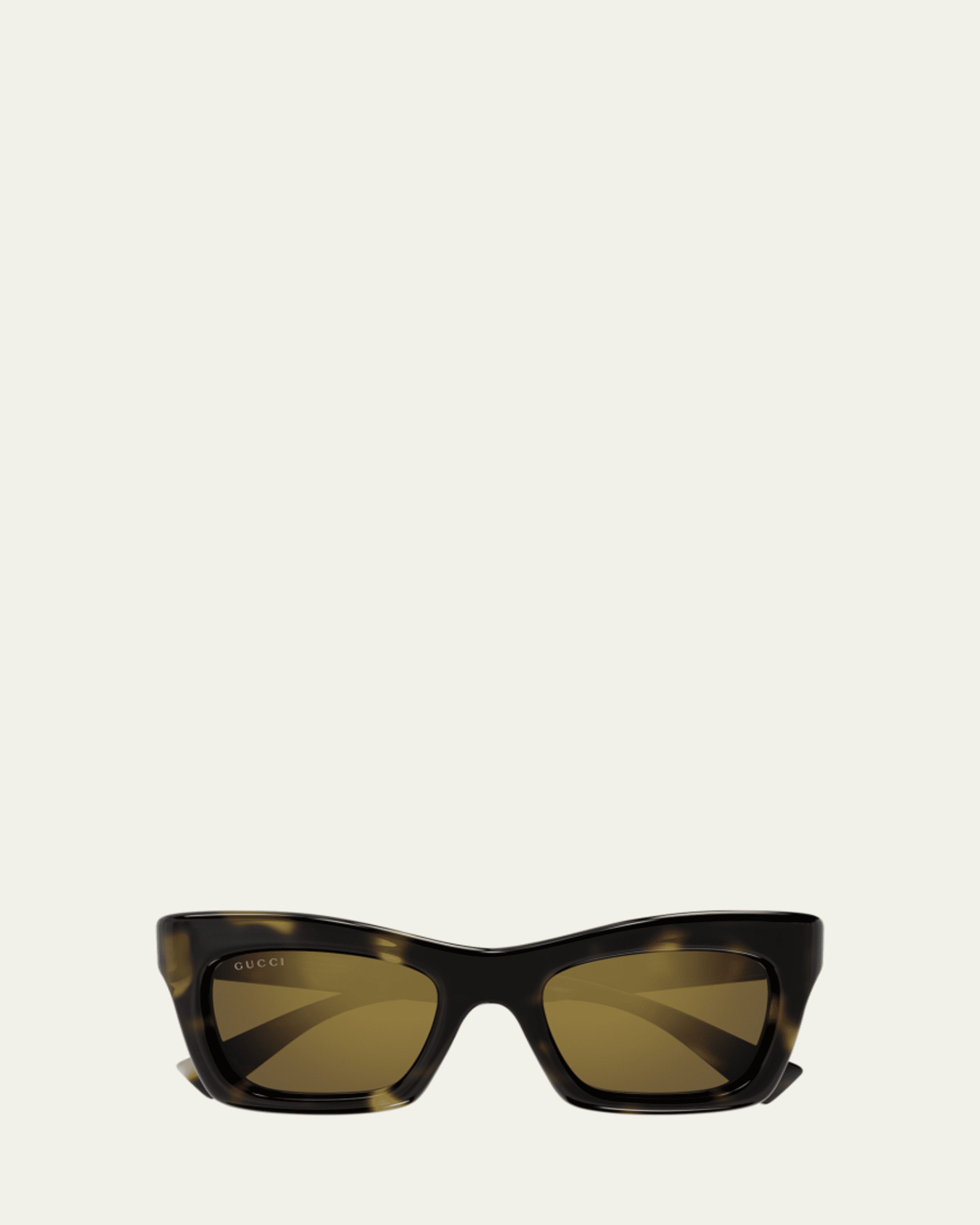 Gucci キャットアイサングラス ゴールドロゴ Gucci Logo Acetate Cat-Eye Sunglasses - Bergdorf Goodman