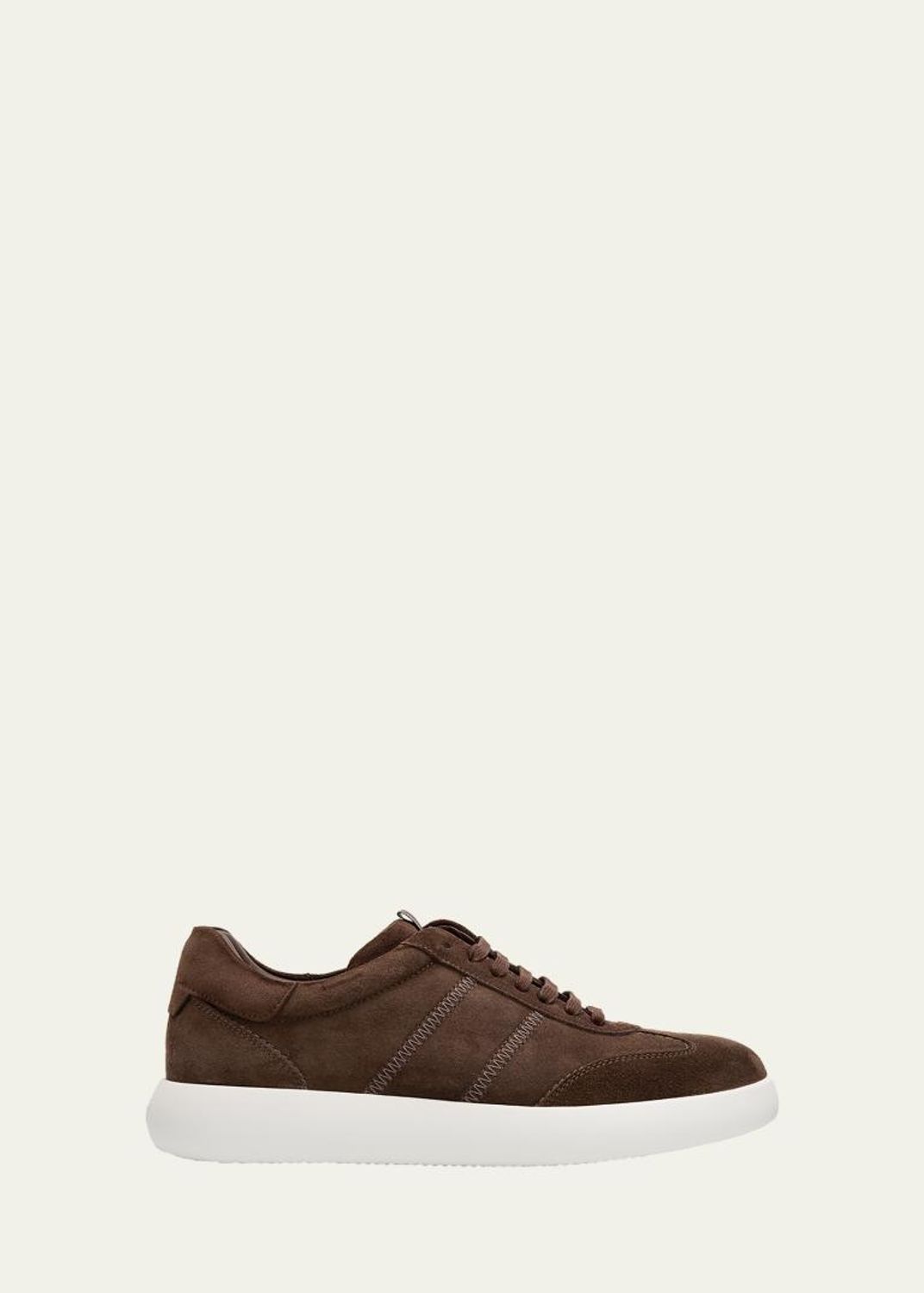 Brioni Men's New Cassette Suede Low-Top Sneakers - Bergdorf Goodman