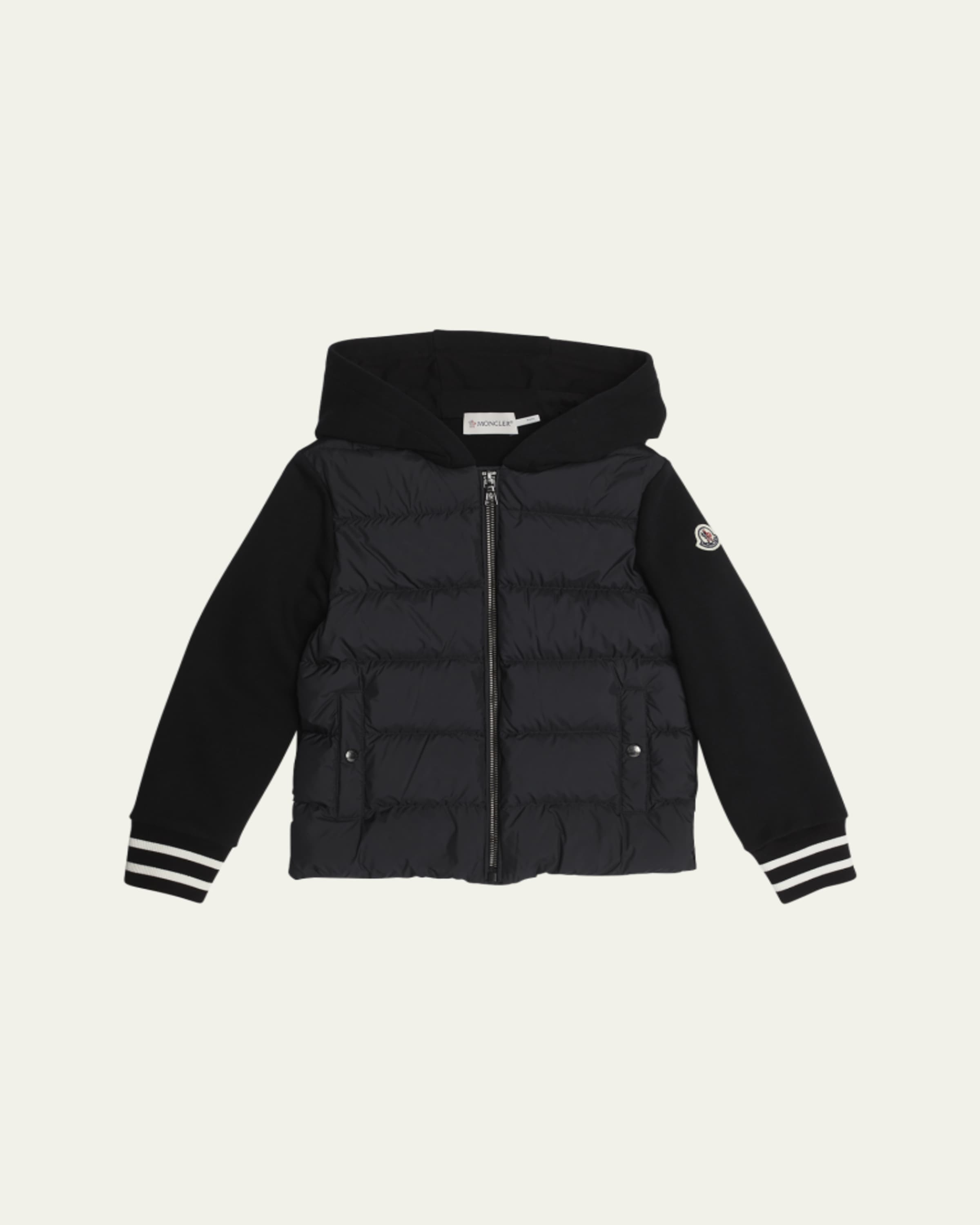 MONCLER モンクレール 20SS GRANDUC GIUBBOTTO 1 Moncler Boy's Granduc Tricolor Trim Jacket, Size 4-6 - Bergdorf