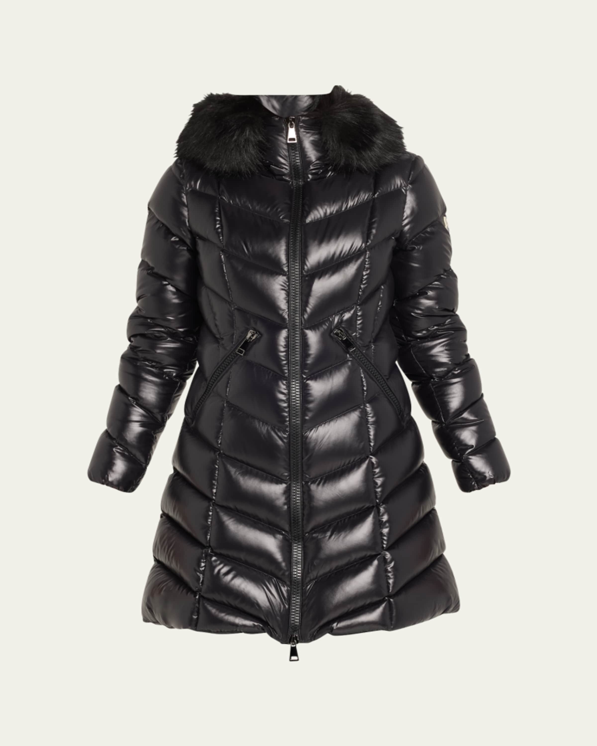 Moncler Courcelles Long Hooded Down Puffer Coat - Bergdorf Goodman