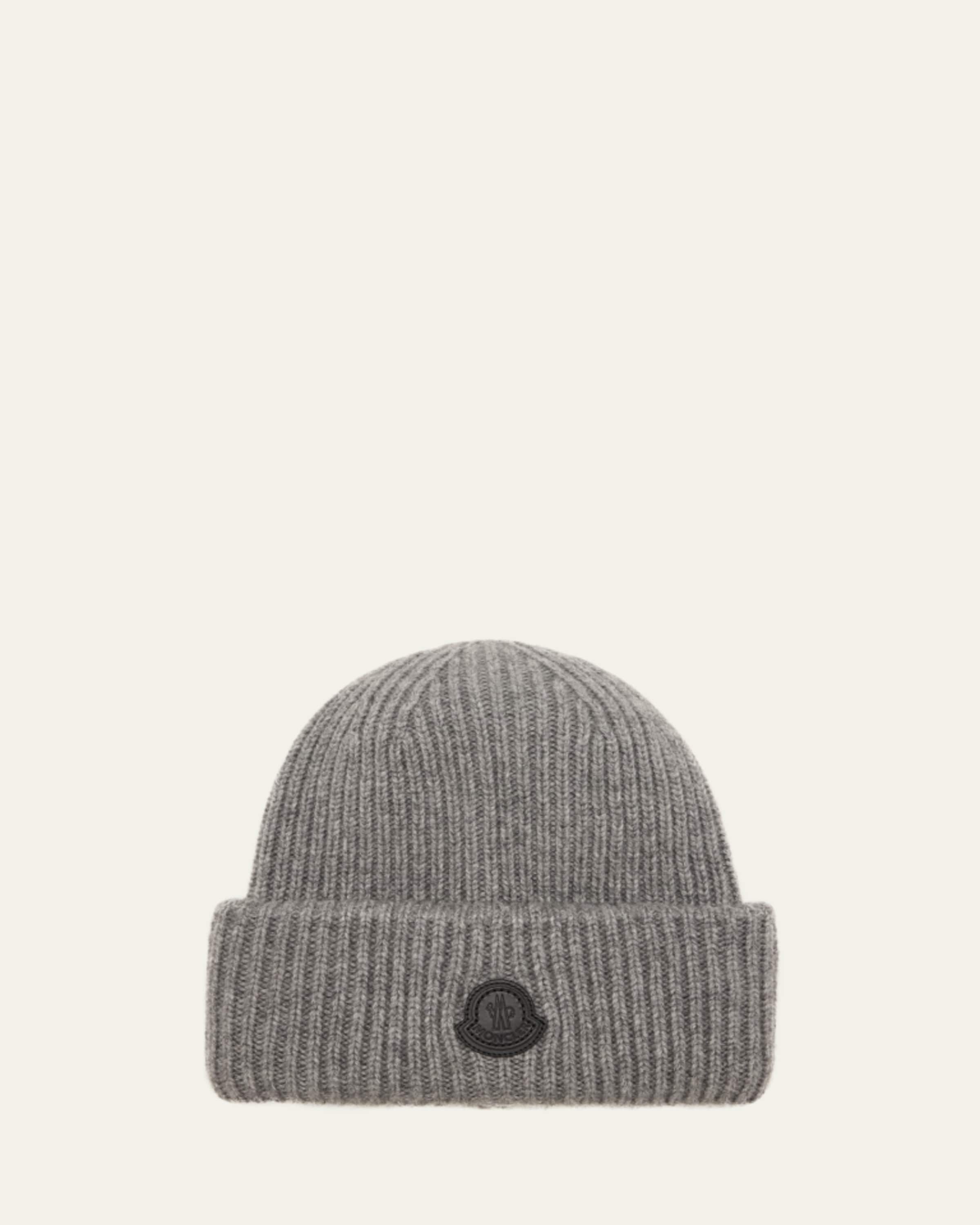 Men's Hockey Stick Logo Ribbed Beanie Hat