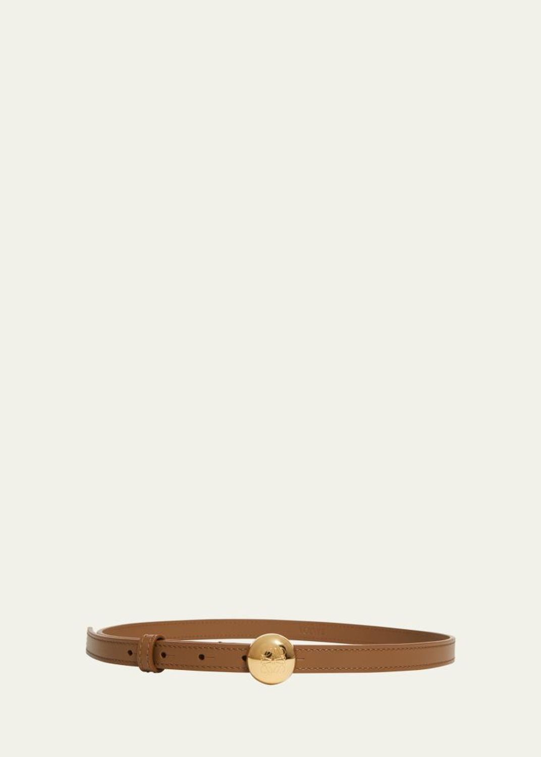 Loewe Anagram Reversible Leather Belt - Bergdorf Goodman
