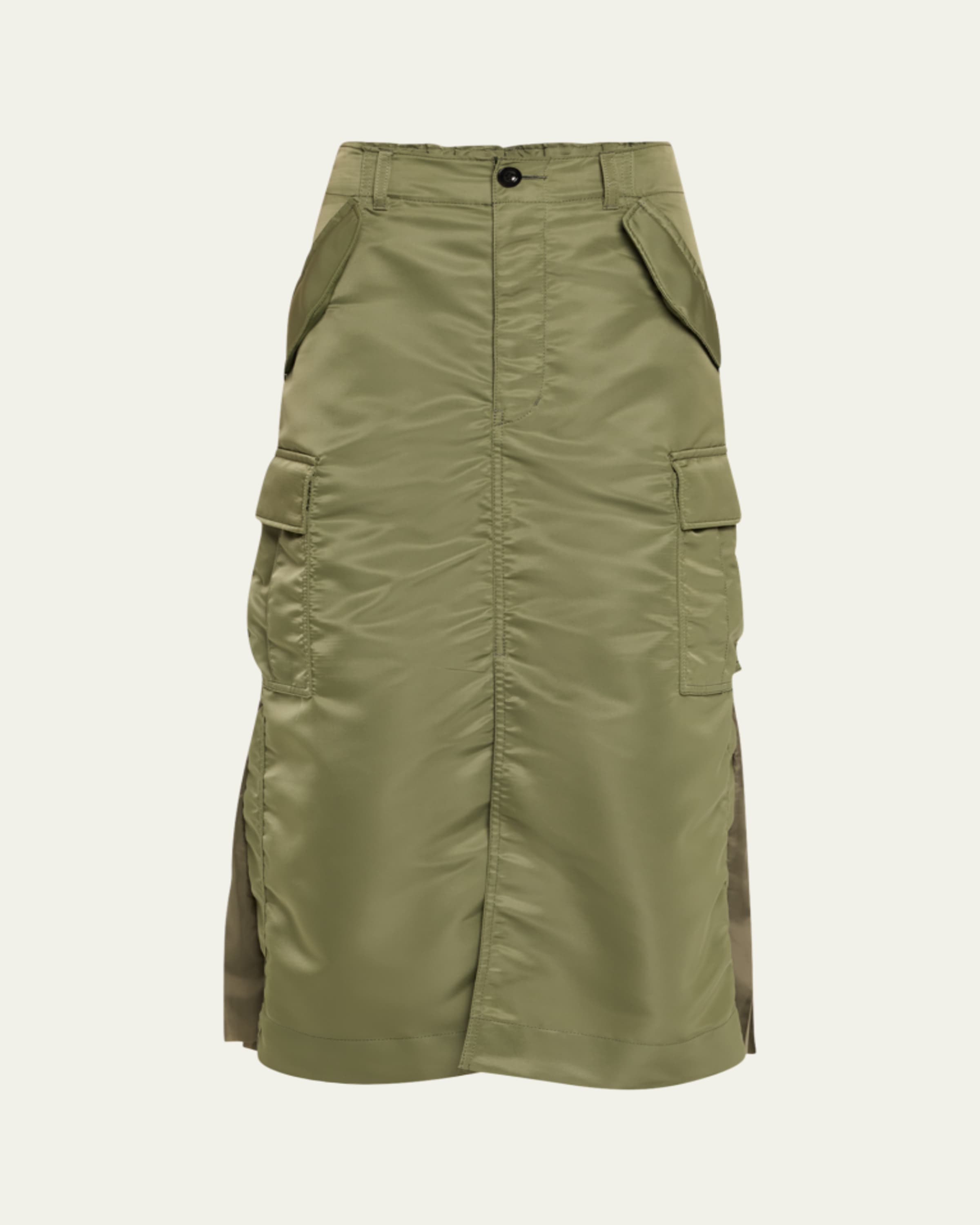 sacai スカート 22-05990 グリーン 0サイズ bg_4846467_100303_m