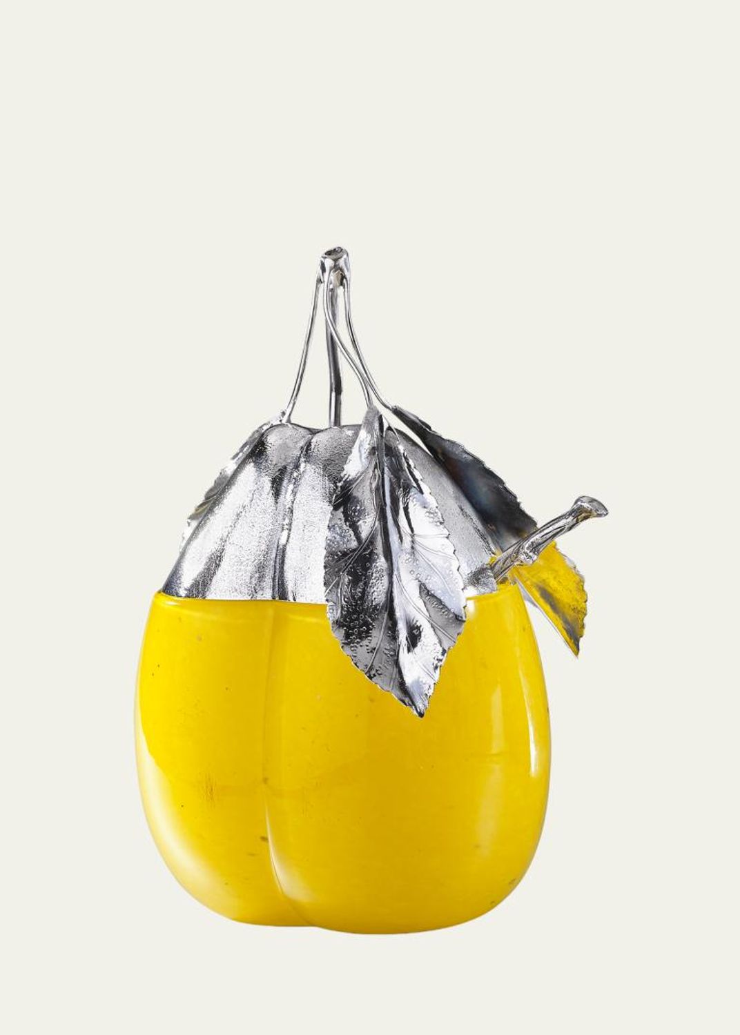 Buccellati Murano Glass & Sterling Silver Tomato Jam Jar - Bergdorf Goodman