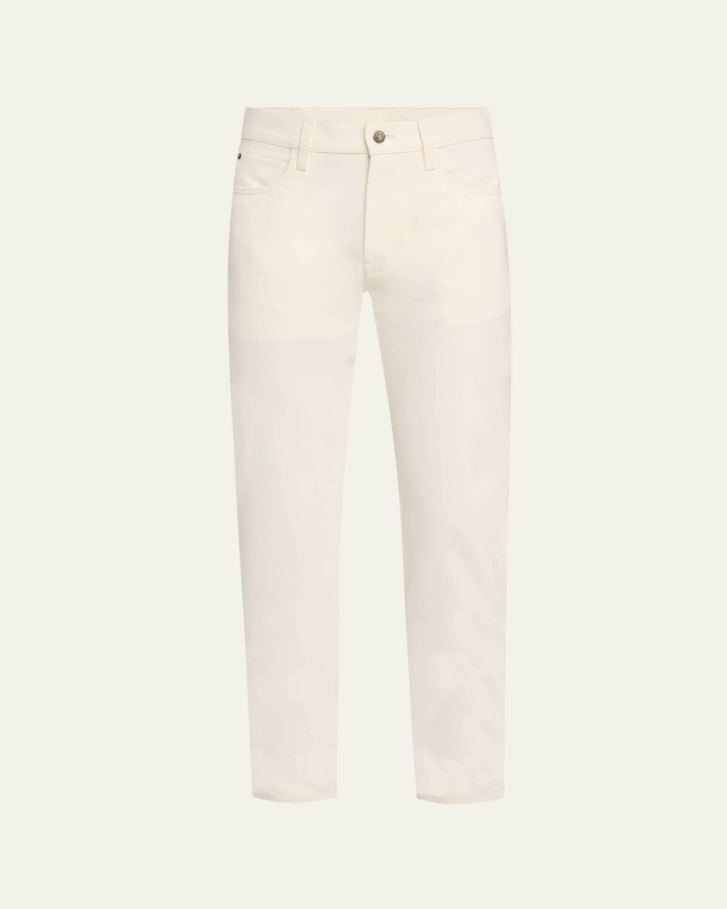 Loro Piana Men's Quarona Denim Five-Pocket Pants - Bergdorf Goodman