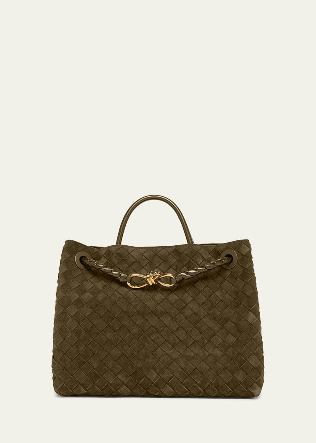 Bottega Veneta Andiamo Medium Boucle Denim Tote Bag - Bergdorf Goodman