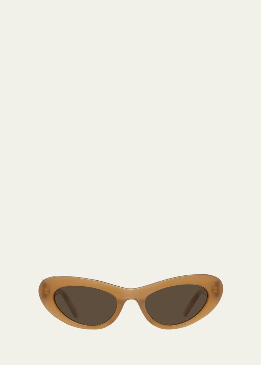 Loewe Sunglasses LW40059U 30F Brown Gold Cat Eye Frames w/ Brown Gradient Lenses LOEWE LW40159U Metal Square Sunglasses - Bergdorf Goodman main image 3