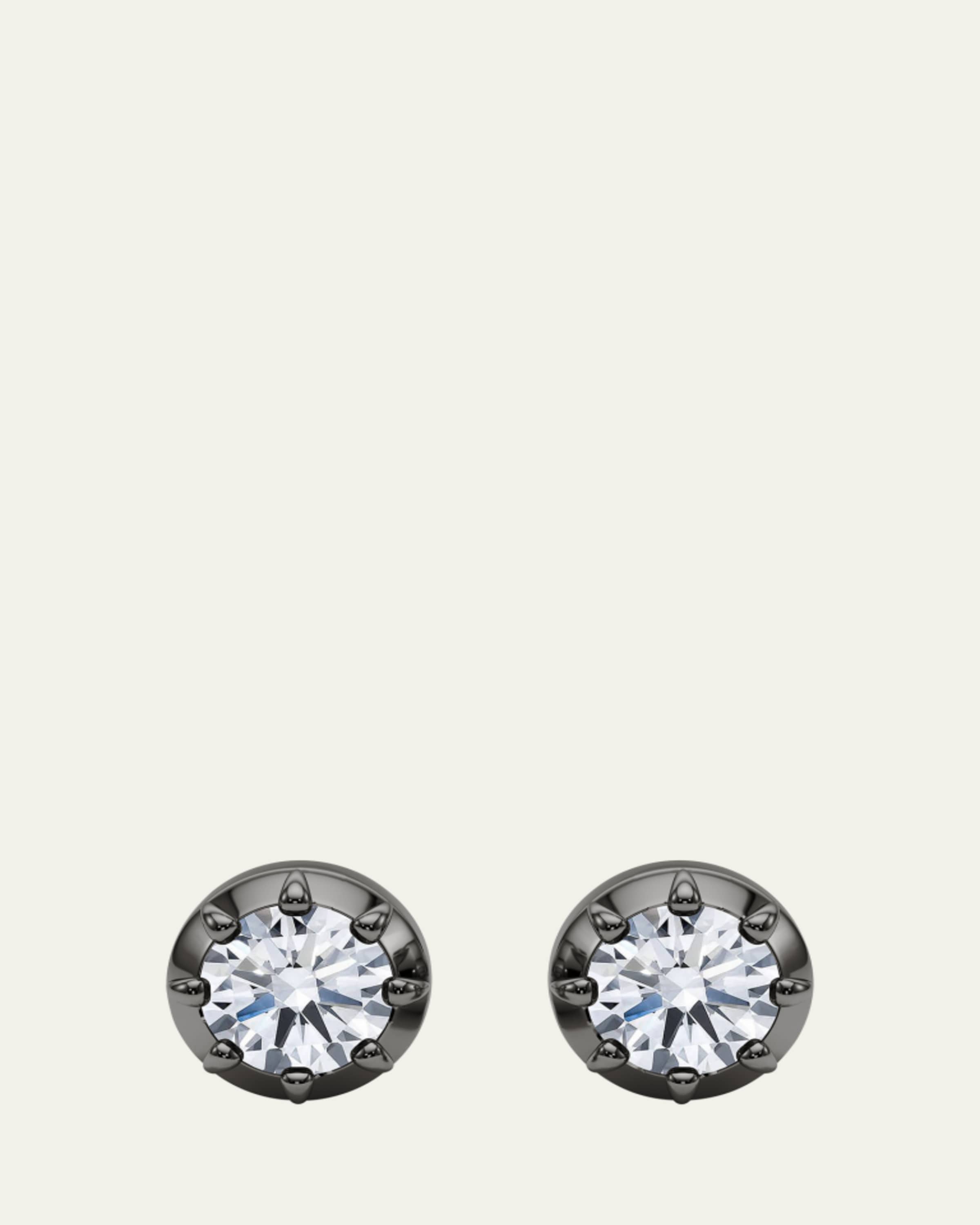 Alfa Diamond Stud Earrings