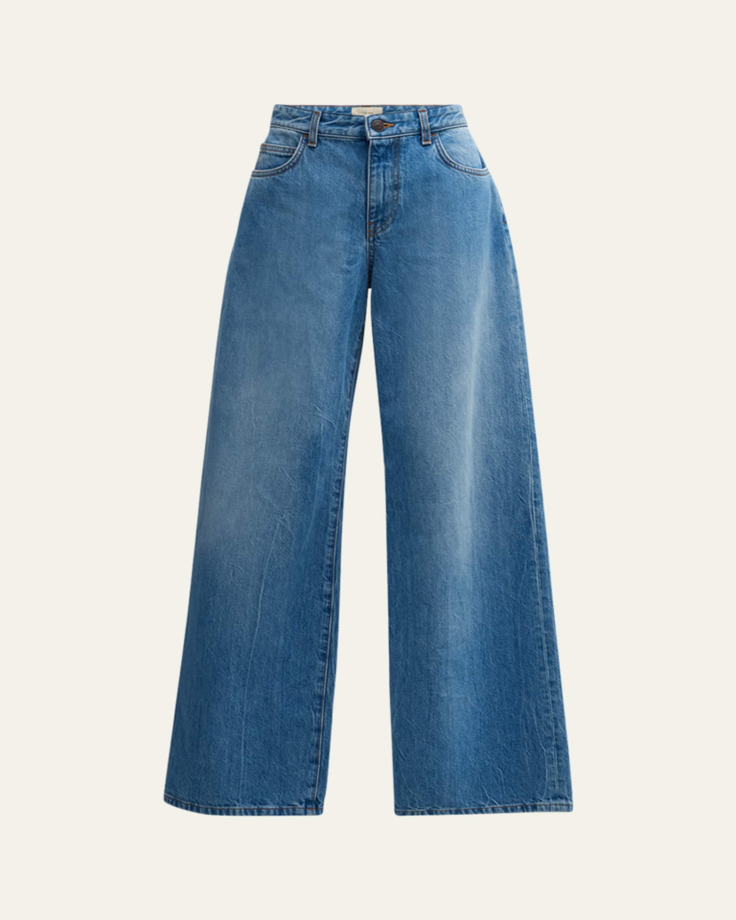 THE ROW Burty Straight-Leg Jeans - Bergdorf Goodman