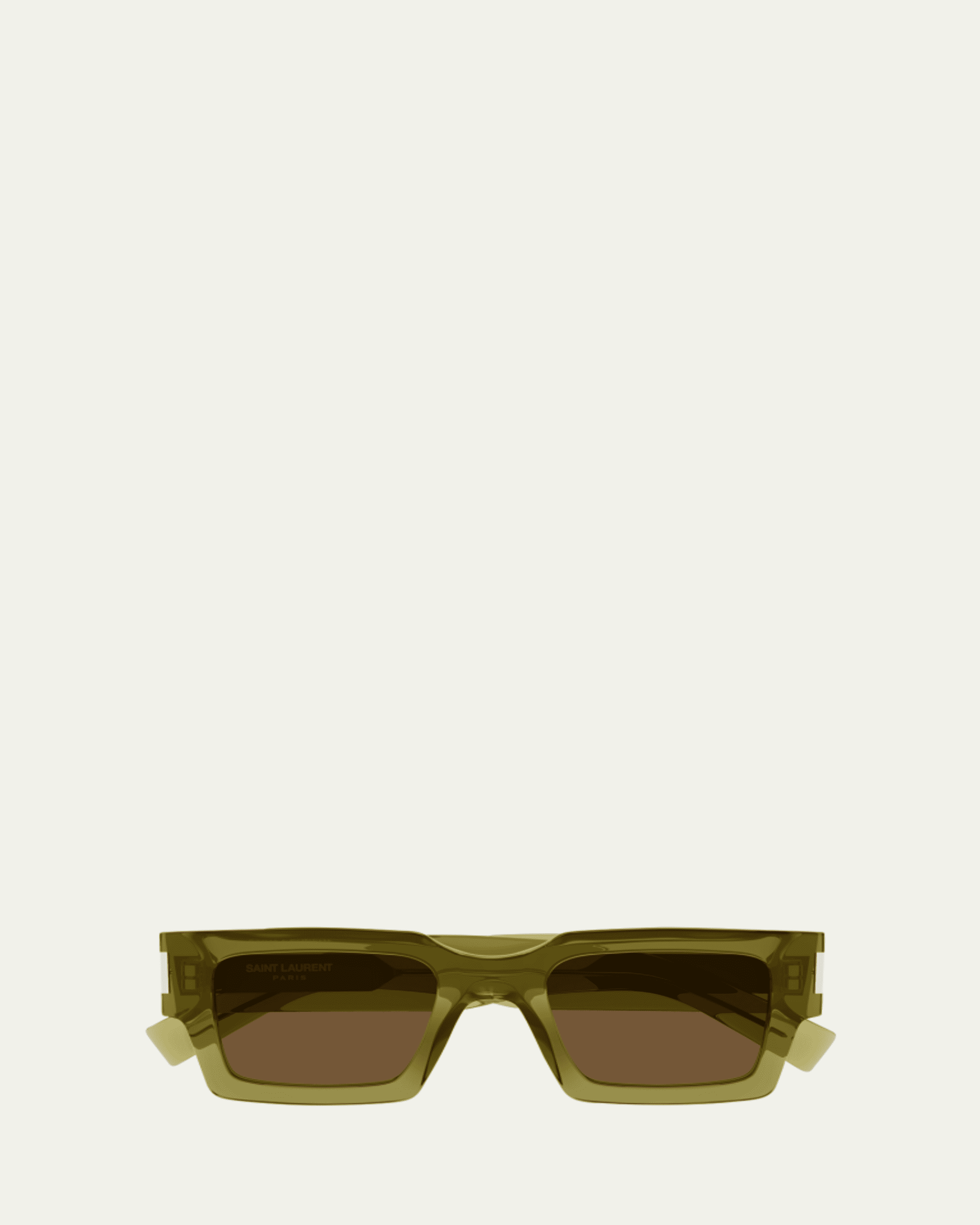 Saint Laurent Men's SL 660 Acetate Rectangle Sunglasses - Bergdorf