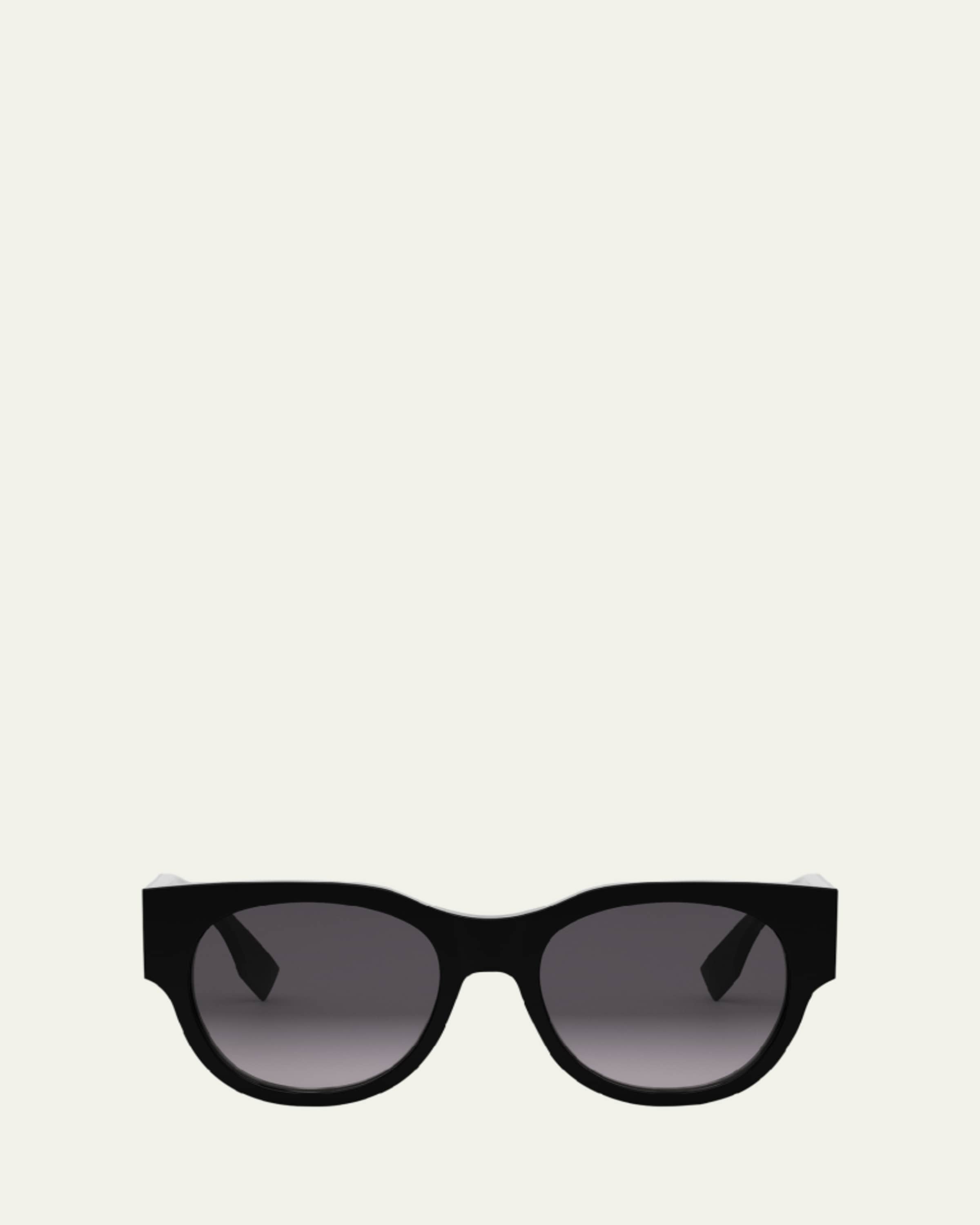 Fendi O'lock Acetate Rectangle Sunglasses - Bergdorf Goodman