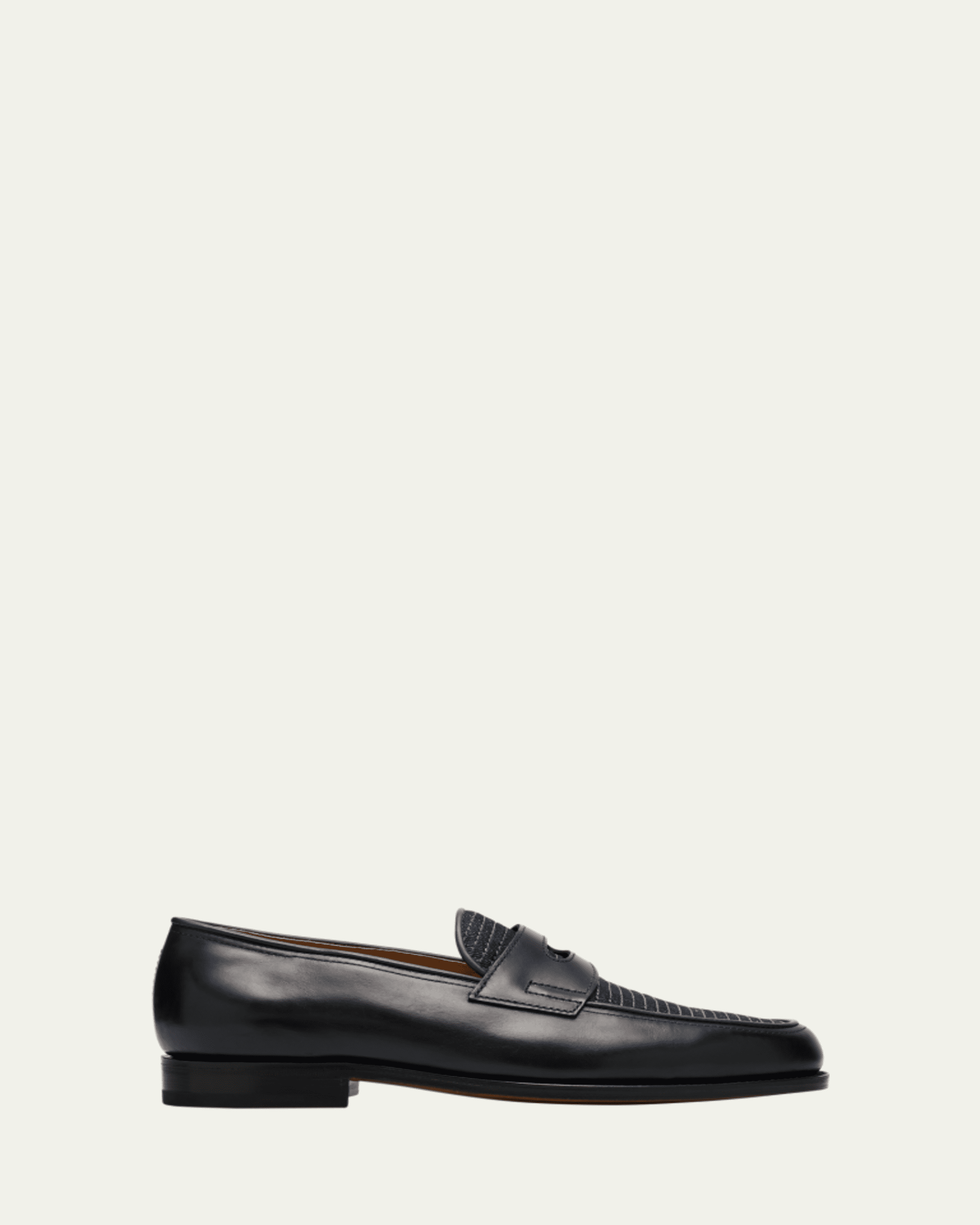 John Lobb Men's Marldon Leather Oxfords - Bergdorf Goodman
