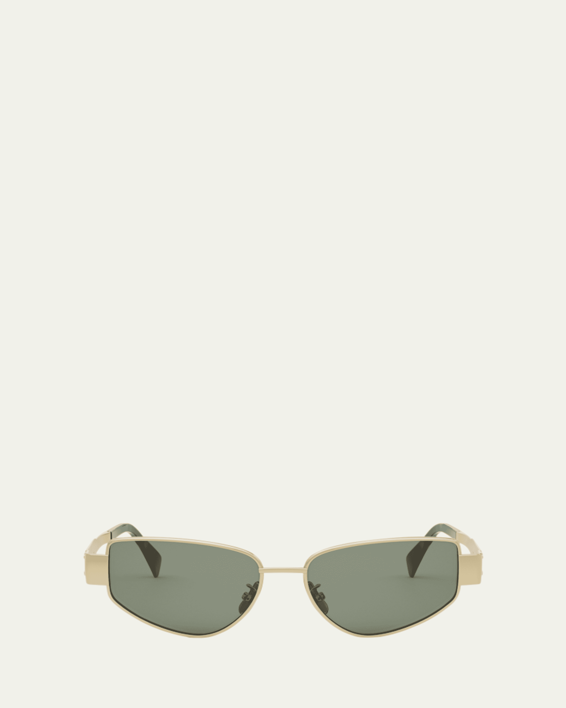 CELINE Men's Triomphe Pilot Metal Sunglasses - Bergdorf Goodman