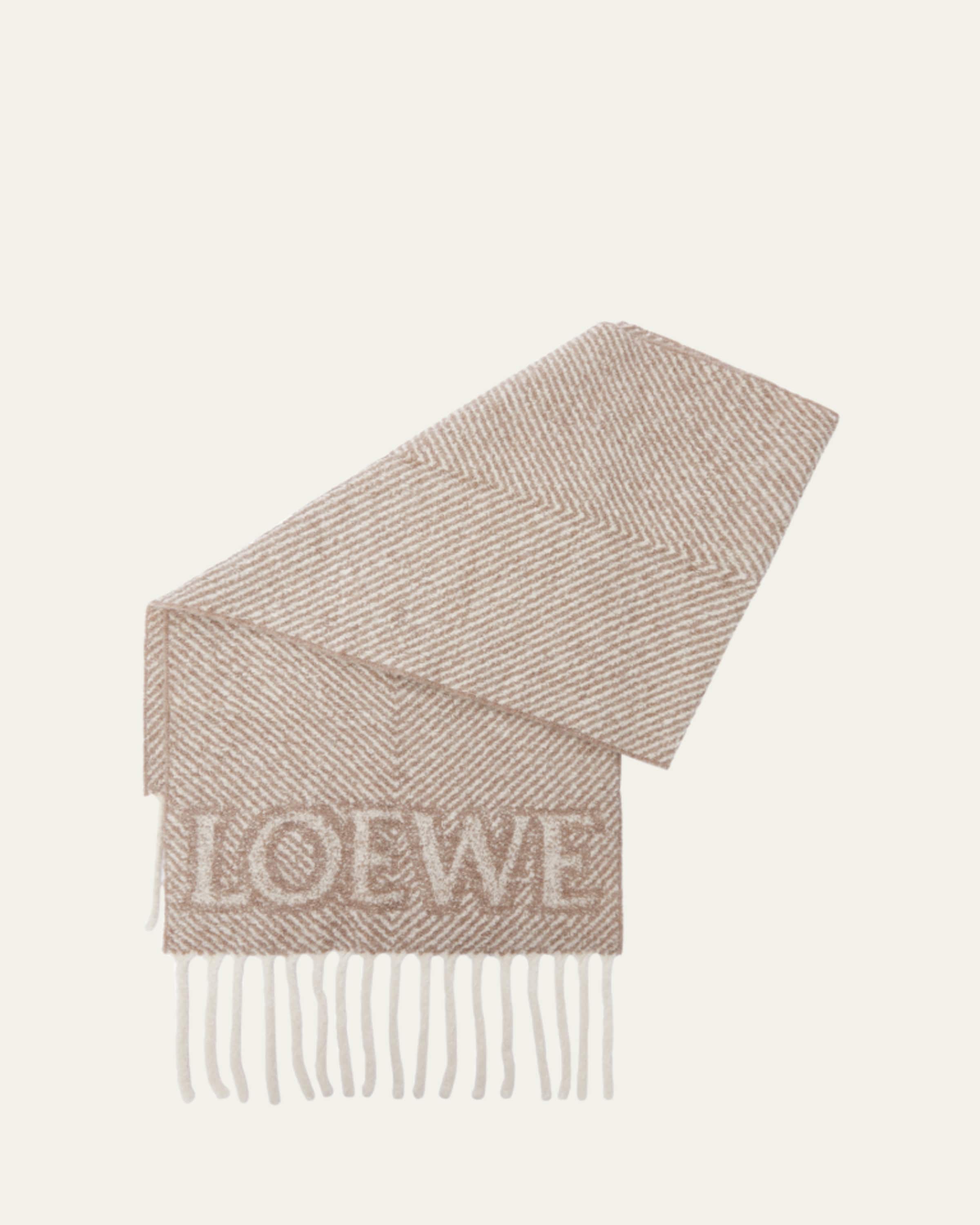 Loewe x Louis Wain Futuristic Cats Intarsia Scarf - Bergdorf Goodman