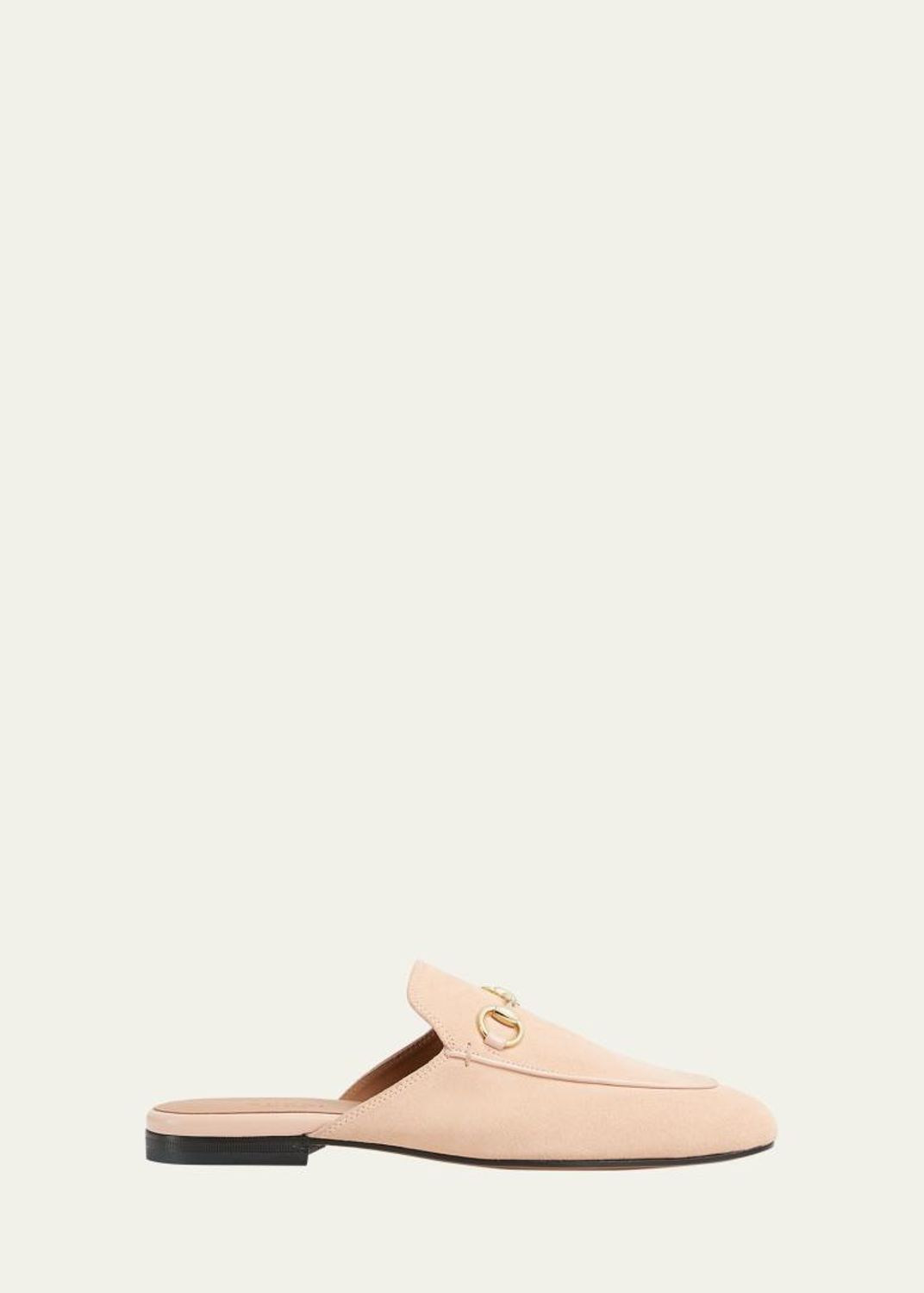 Manolo Blahnik Ballerimu Suede Bow Ballerina Flat Mules - Bergdorf