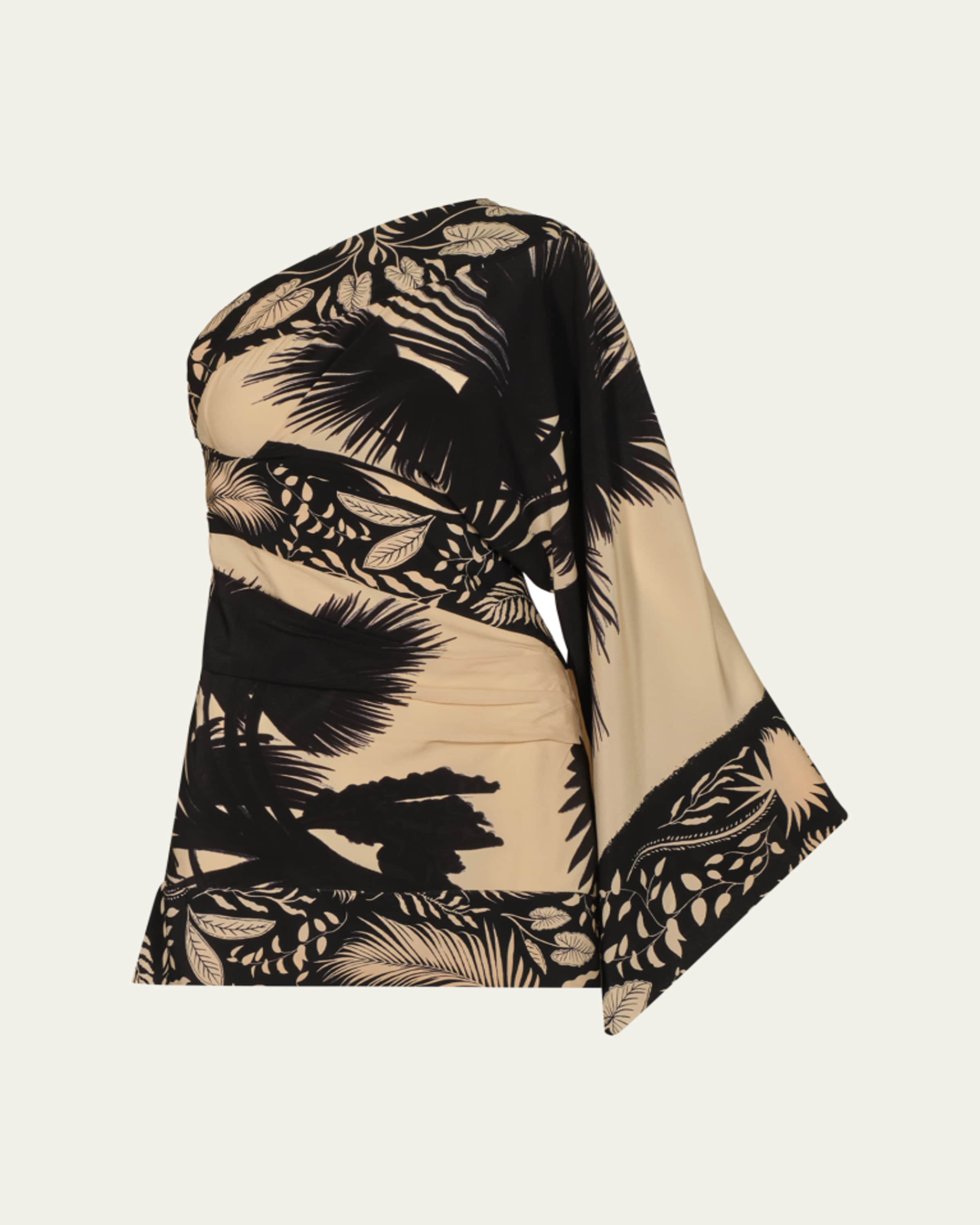 The Power of the Sea Embroidered Mini Dress
