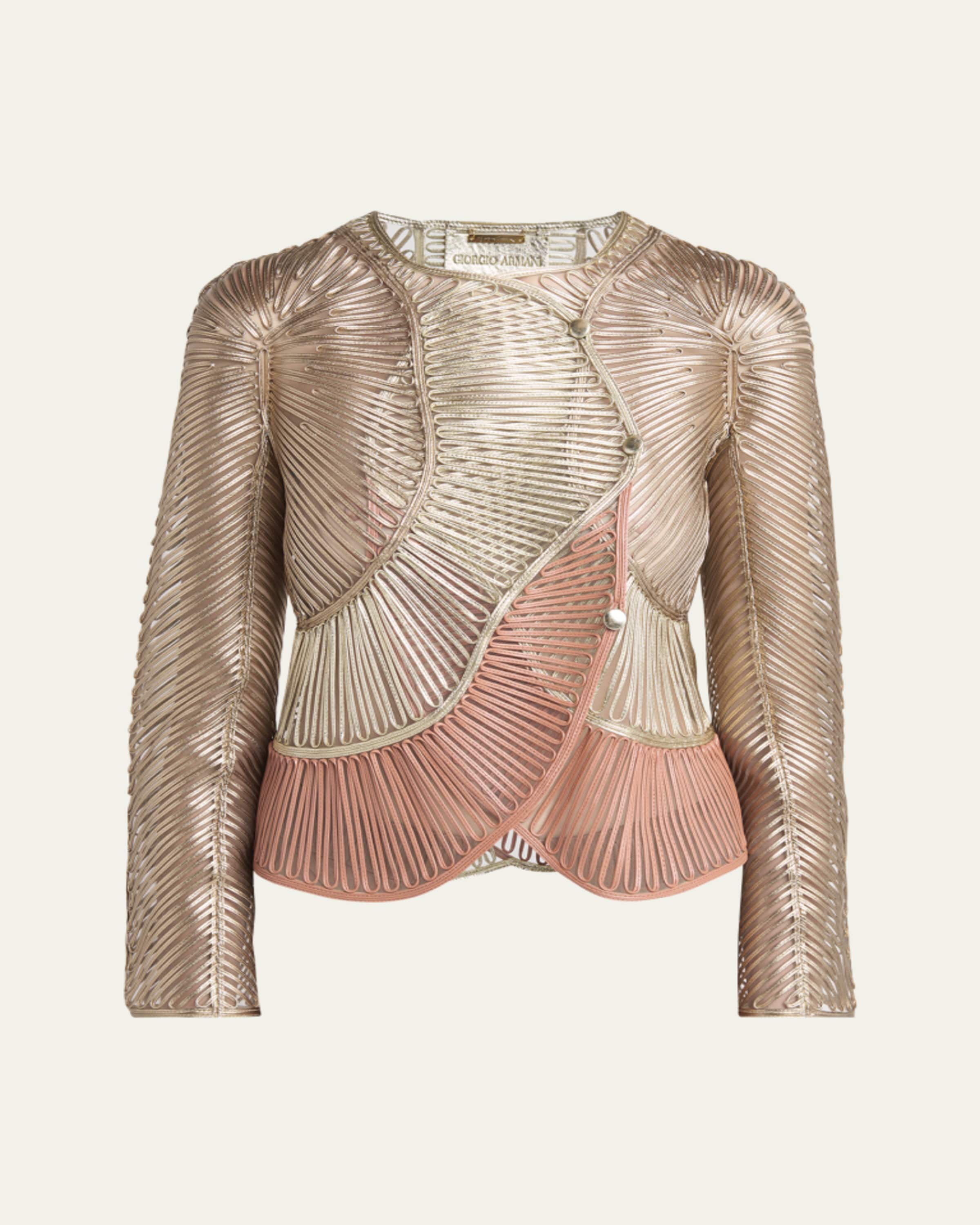 Giorgio Armani ベルト付きレザージャケット bg_4932088_100714_m