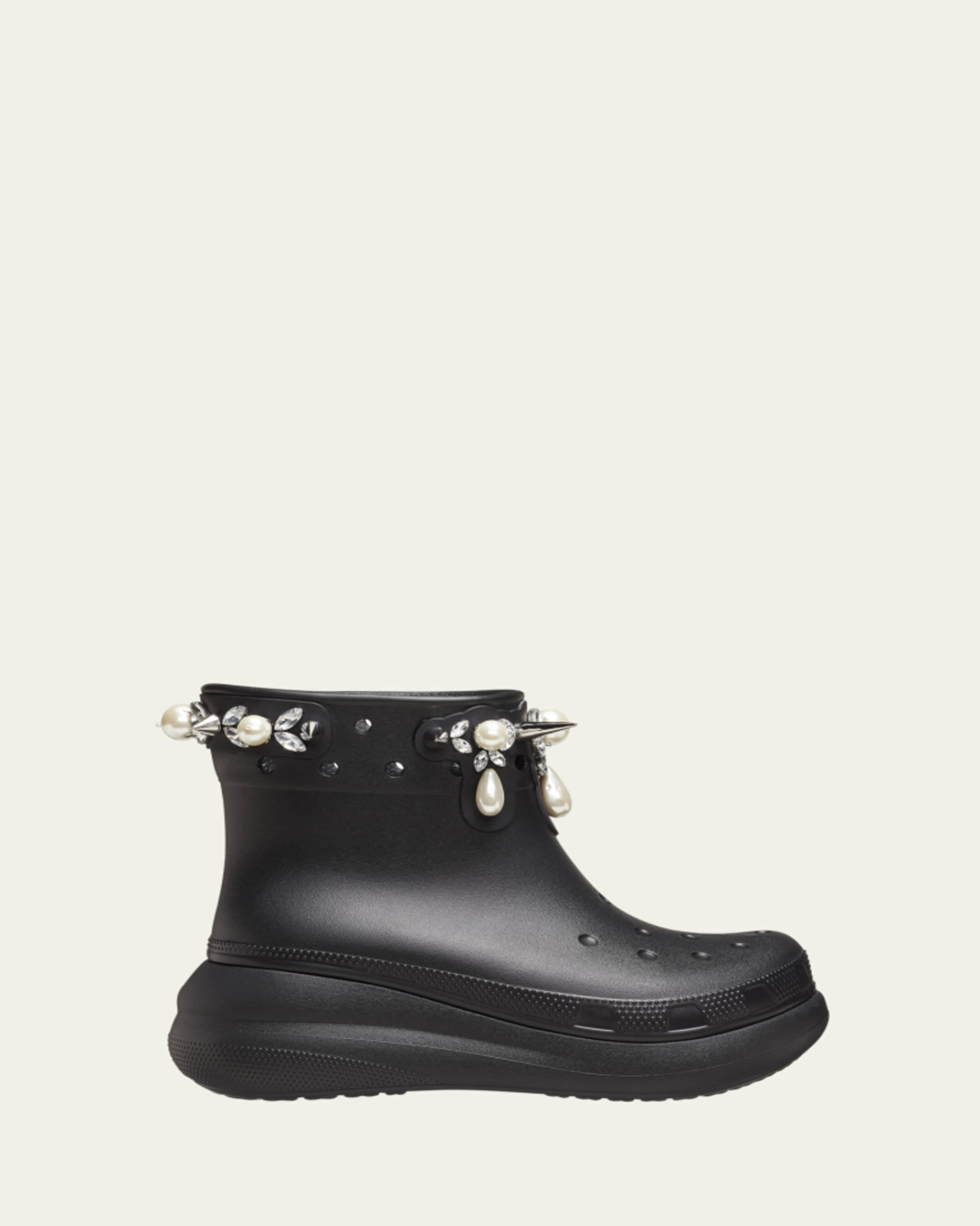 Simone Rocha x Crocs X Crocs Embellished Stomp Clogs - Bergdorf
