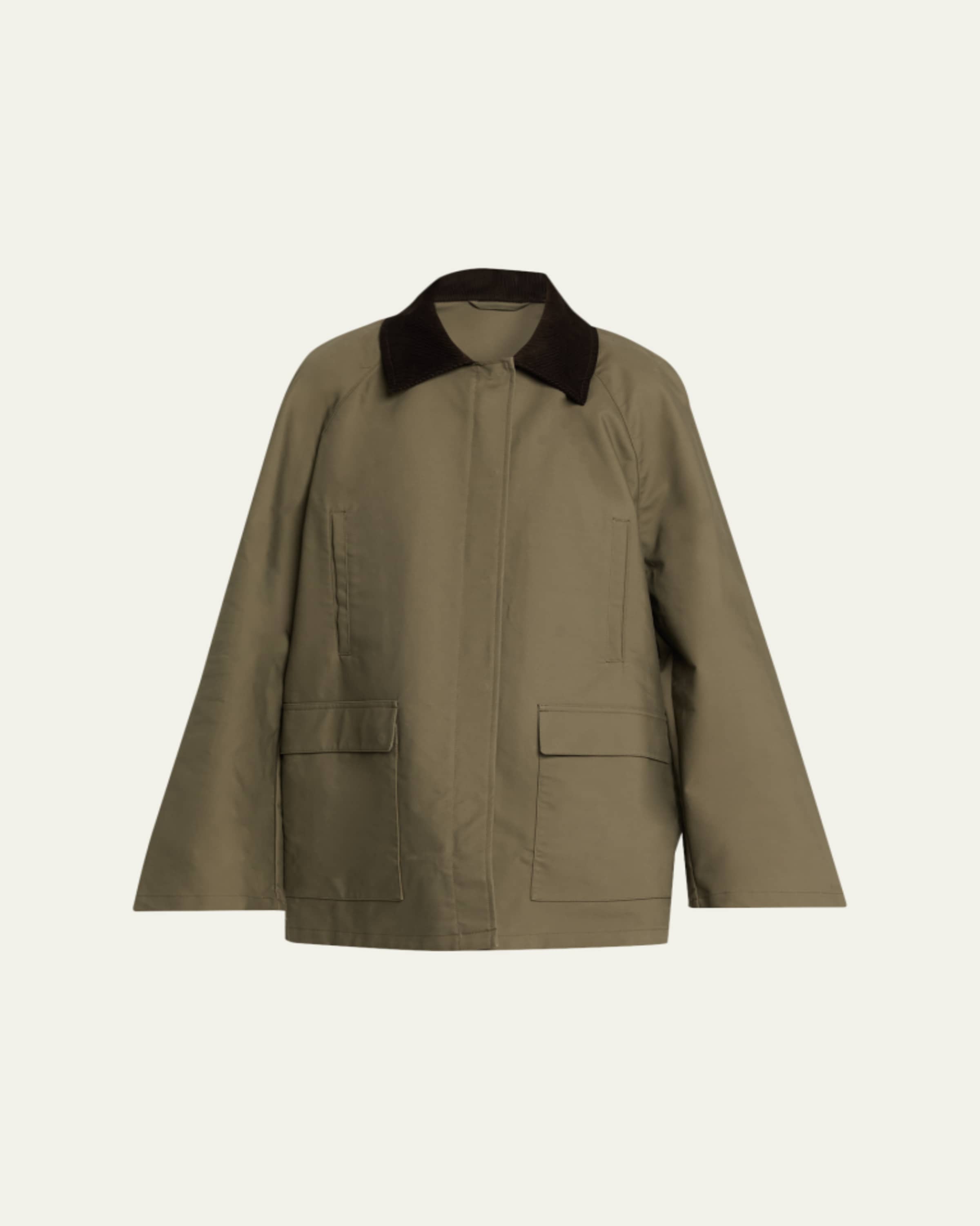 Toteme Signature Cropped Wool Double Jacket - Bergdorf Goodman