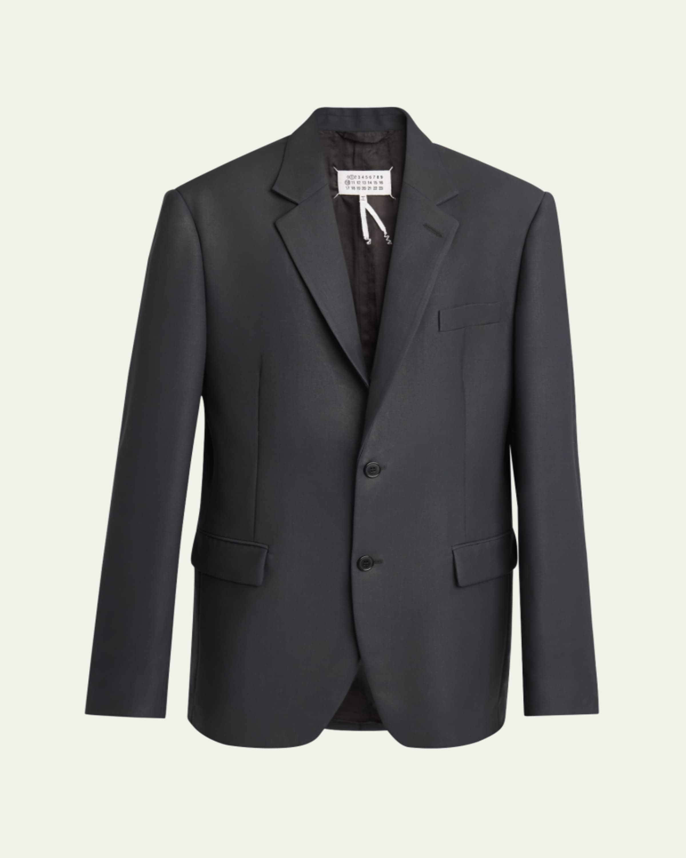 Maison Margiela Oversized Mohair Wool Jacket - Bergdorf Goodman