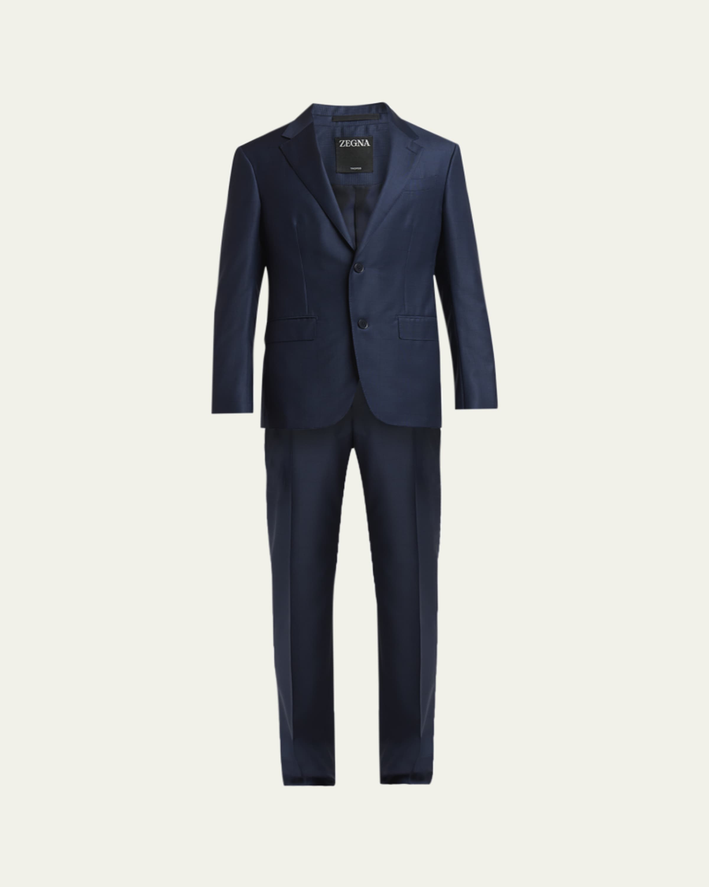 ZEGNA Men's Trofeo Milano Two-Piece Wool Regular-Fit Suit