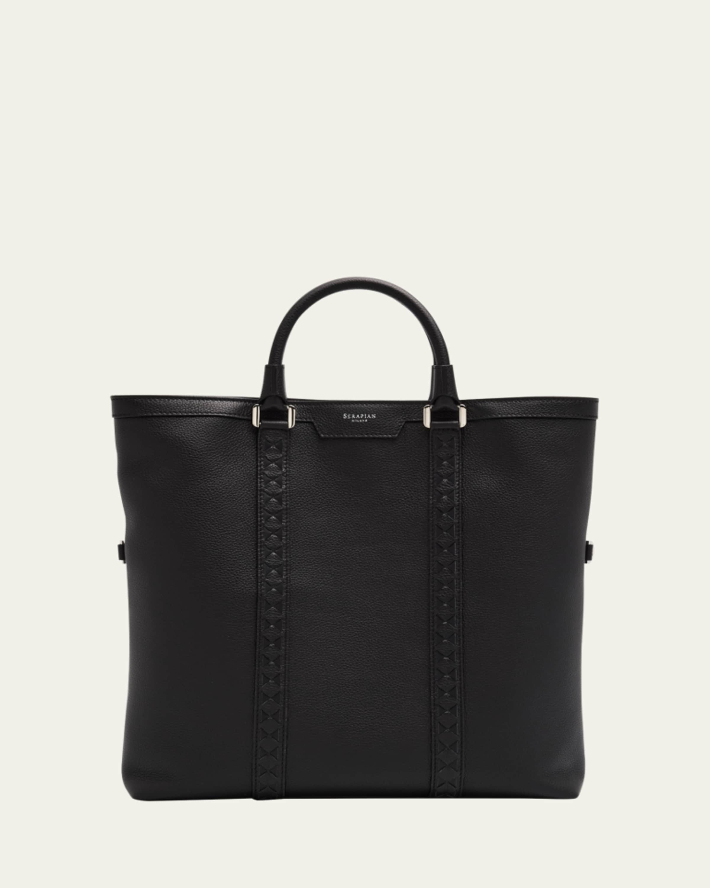 Serapian Men's Cachemire Leather Slim Briefcase - Bergdorf Goodman