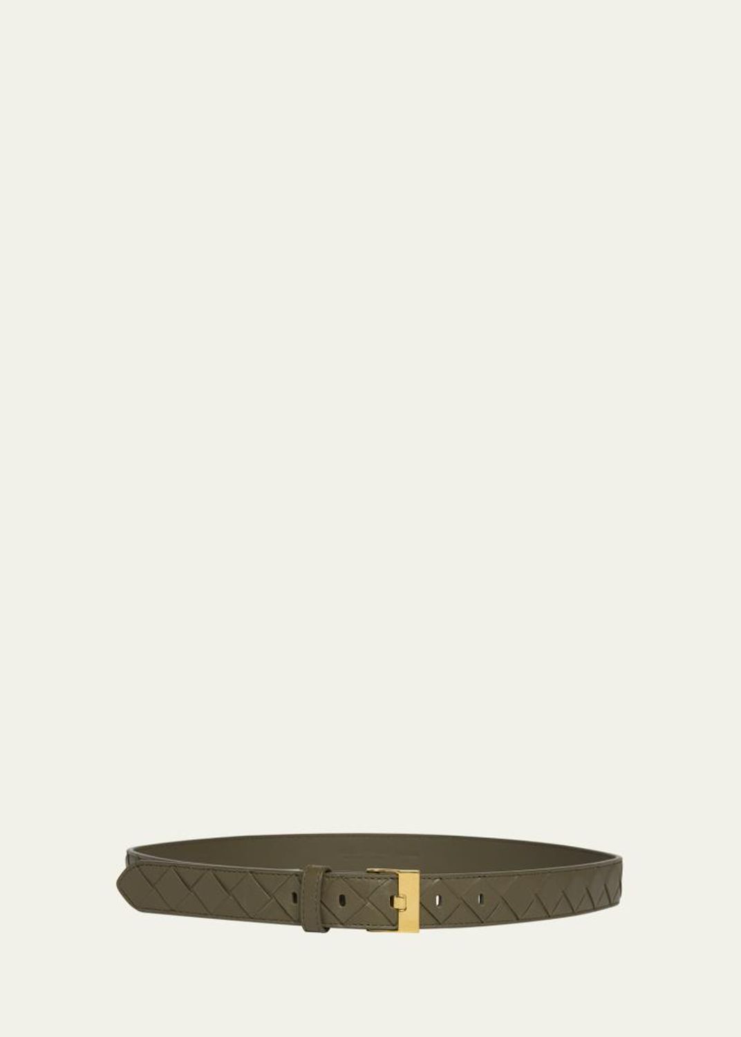 Bottega Veneta Bunny Buckle Leather Belt - Bergdorf Goodman
