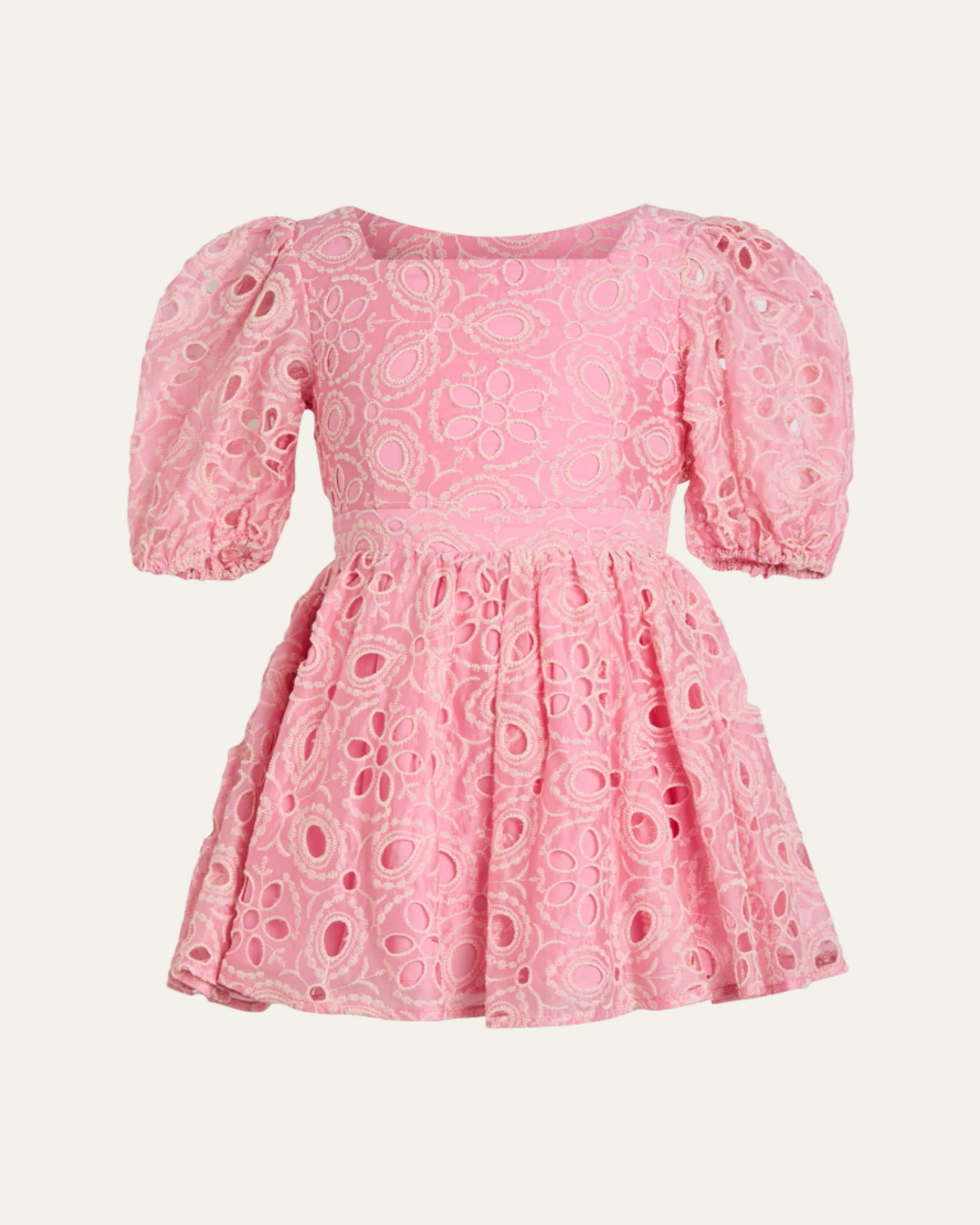 Girl's Lexter Mini Knit Dress, Size 4-14