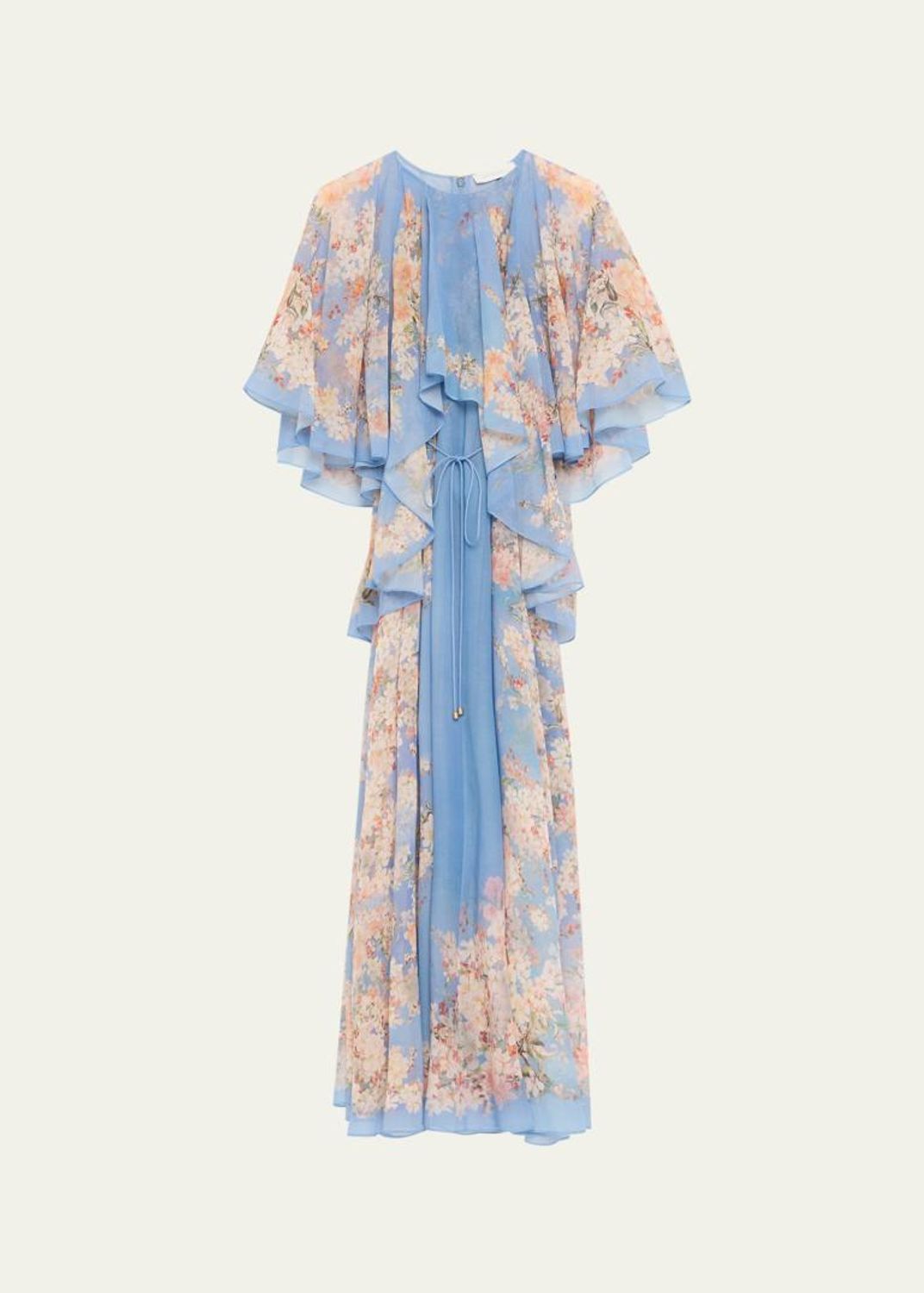 Zimmermann Luna Plunge Mini Dress - Bergdorf Goodman