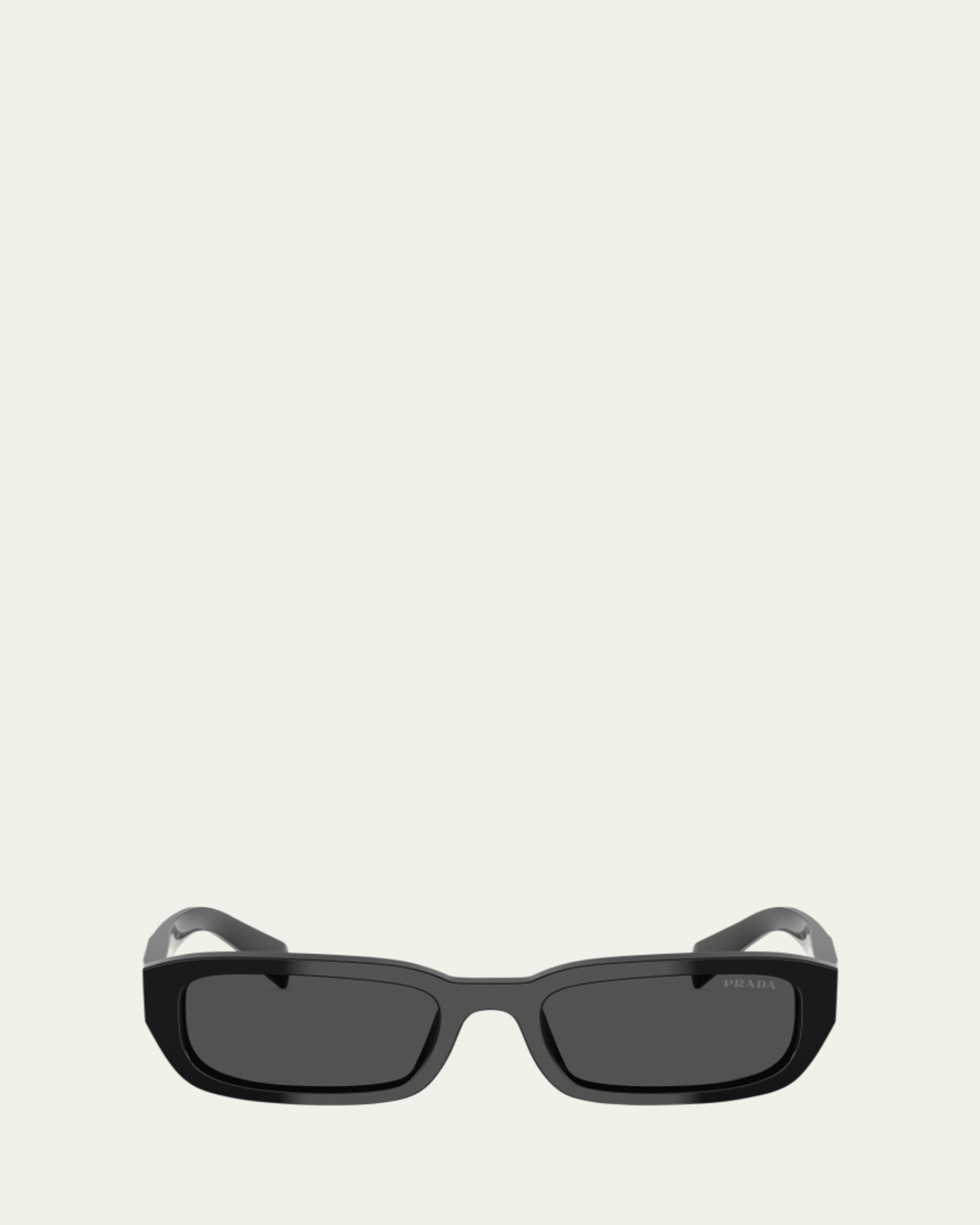 Ferragamo Men's Prisma Modified Acetate Rectangle Sunglasses, 53mm