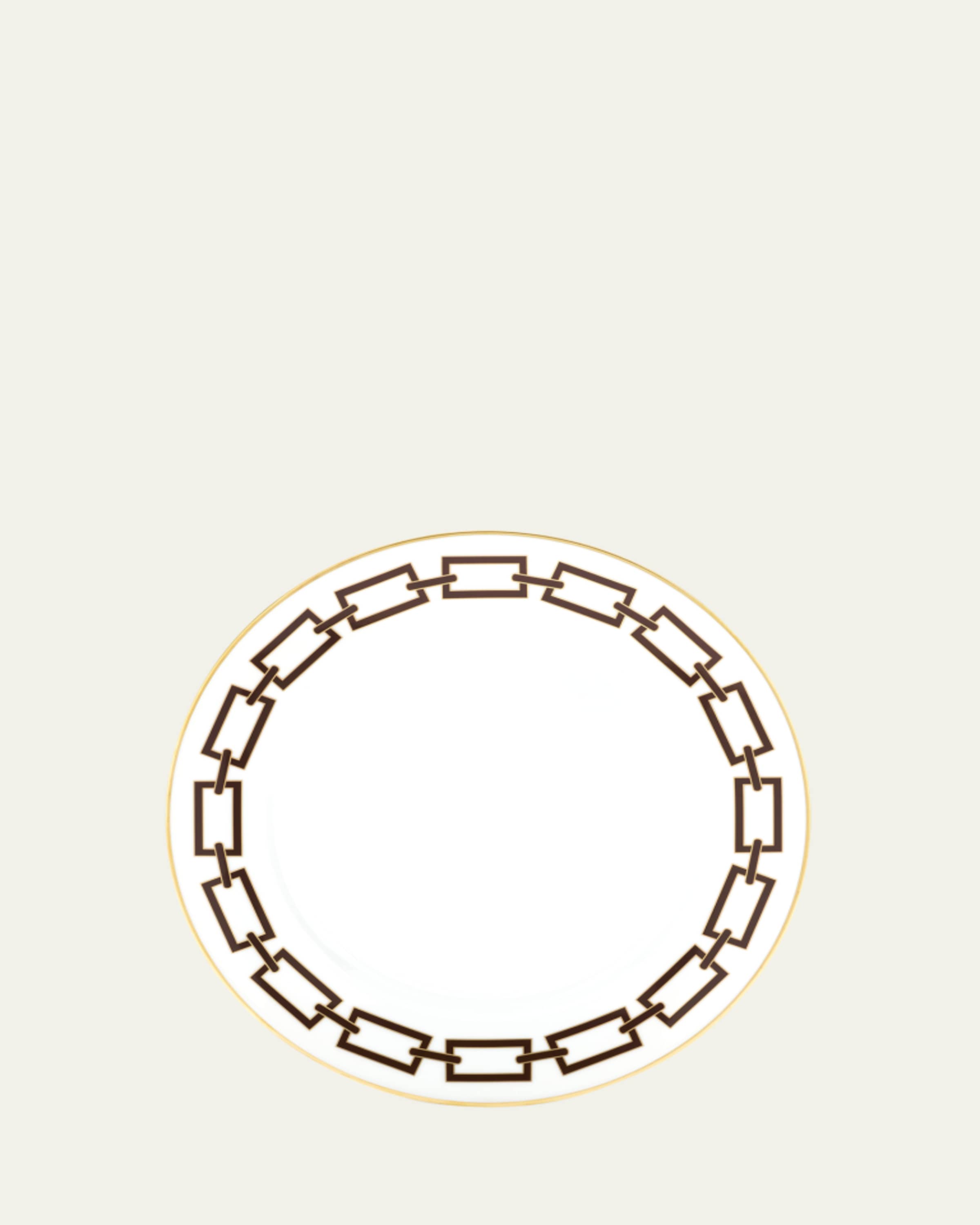 Ecume White Dinner Plate