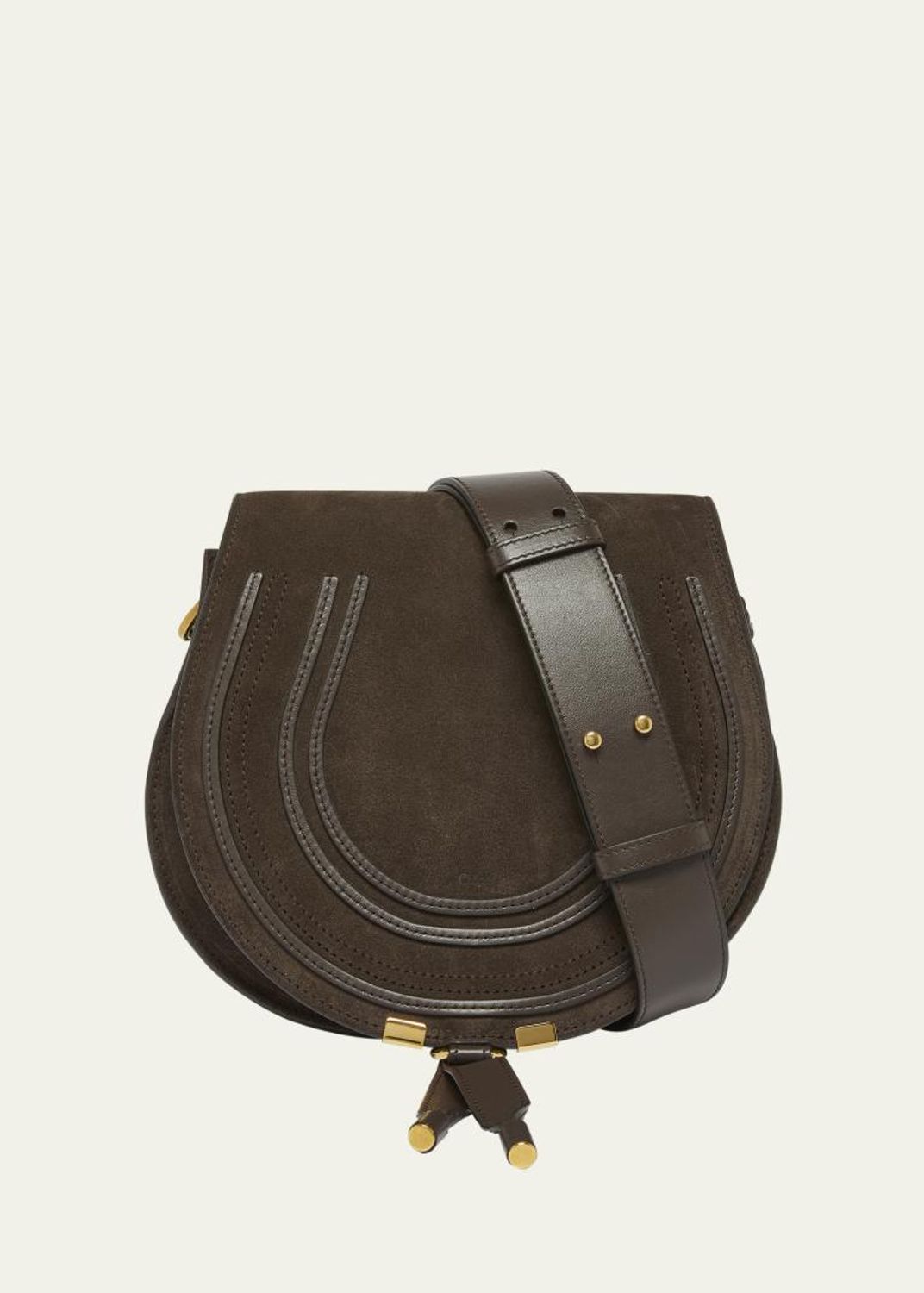 Chloe Marcie Small Crossbody Bag in Shiny Calfskin - Bergdorf Goodman
