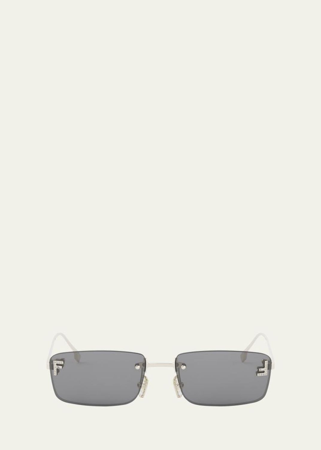 Fendi Fendi First Crystalized Logo Sunglasses - Bergdorf Goodman