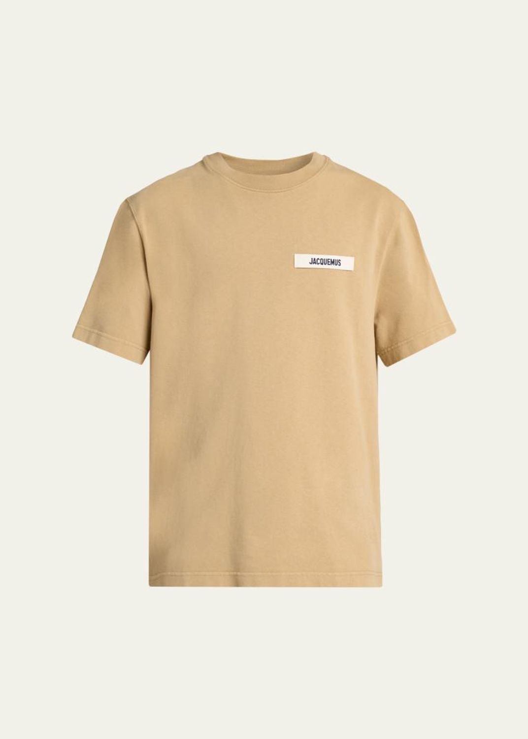 Jacquemus Men's Grosgrain Logo Crewneck T-Shirt - Bergdorf Goodman