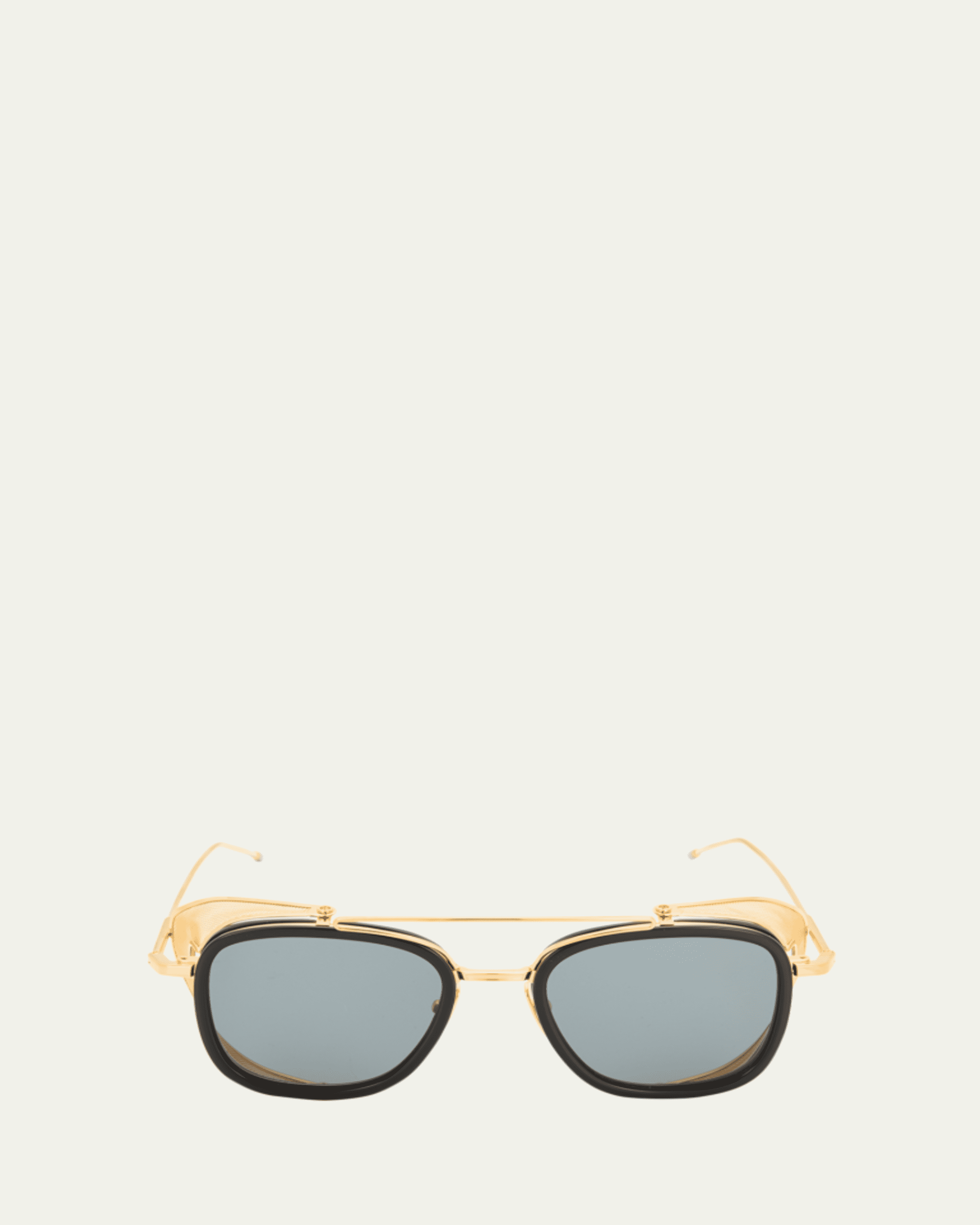 THOM BROWNEサングラス Thom Browne Men's Acetate and Titanium Rectangle Sunglasses with