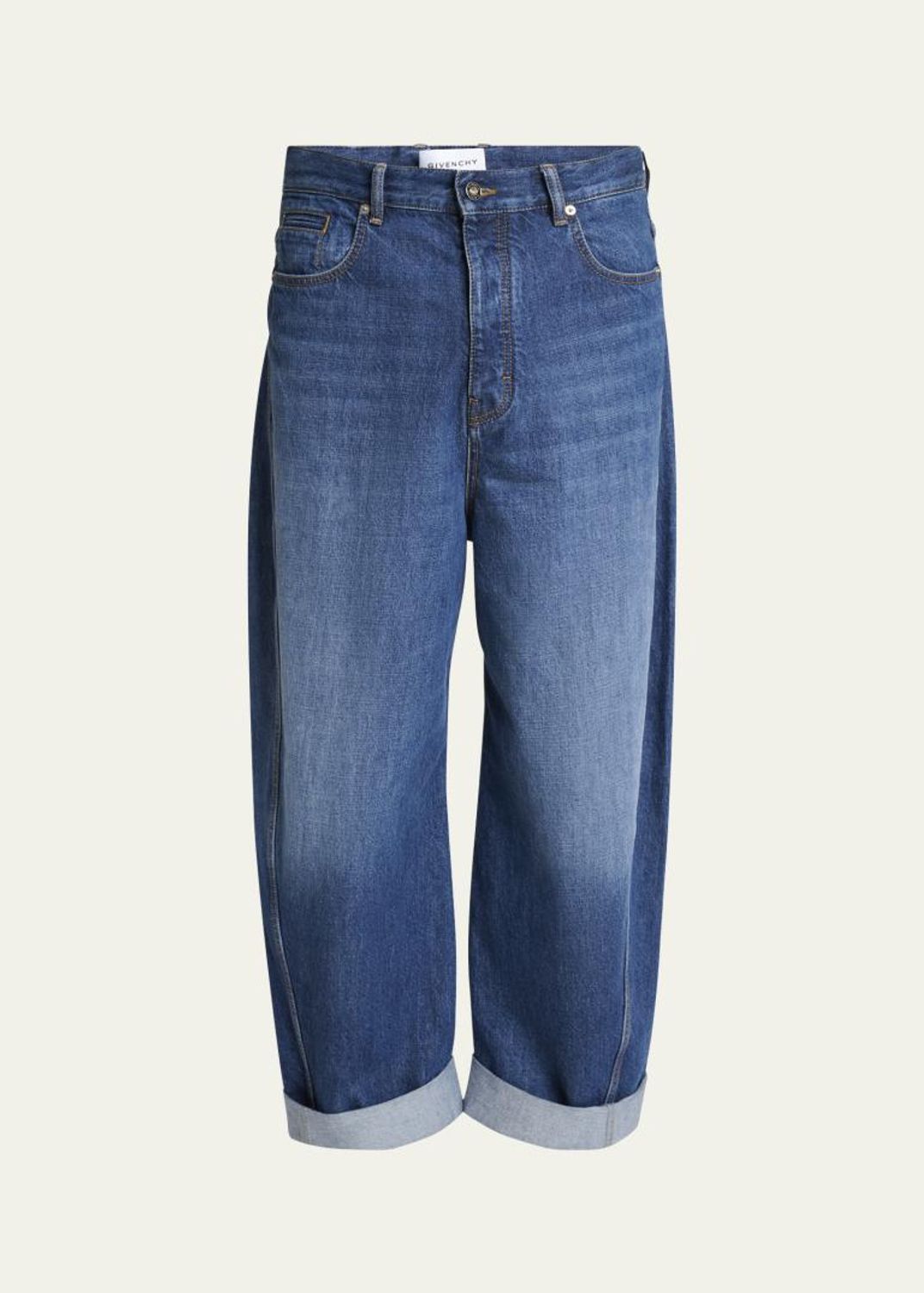 Givenchy Men's Twisted-Seam Denim Jeans - Bergdorf Goodman