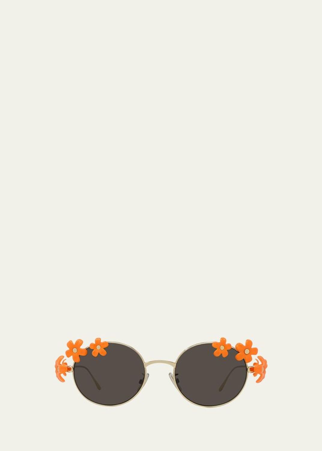 Loewe Anagram 49mm Oval Sunglasses - Bergdorf Goodman