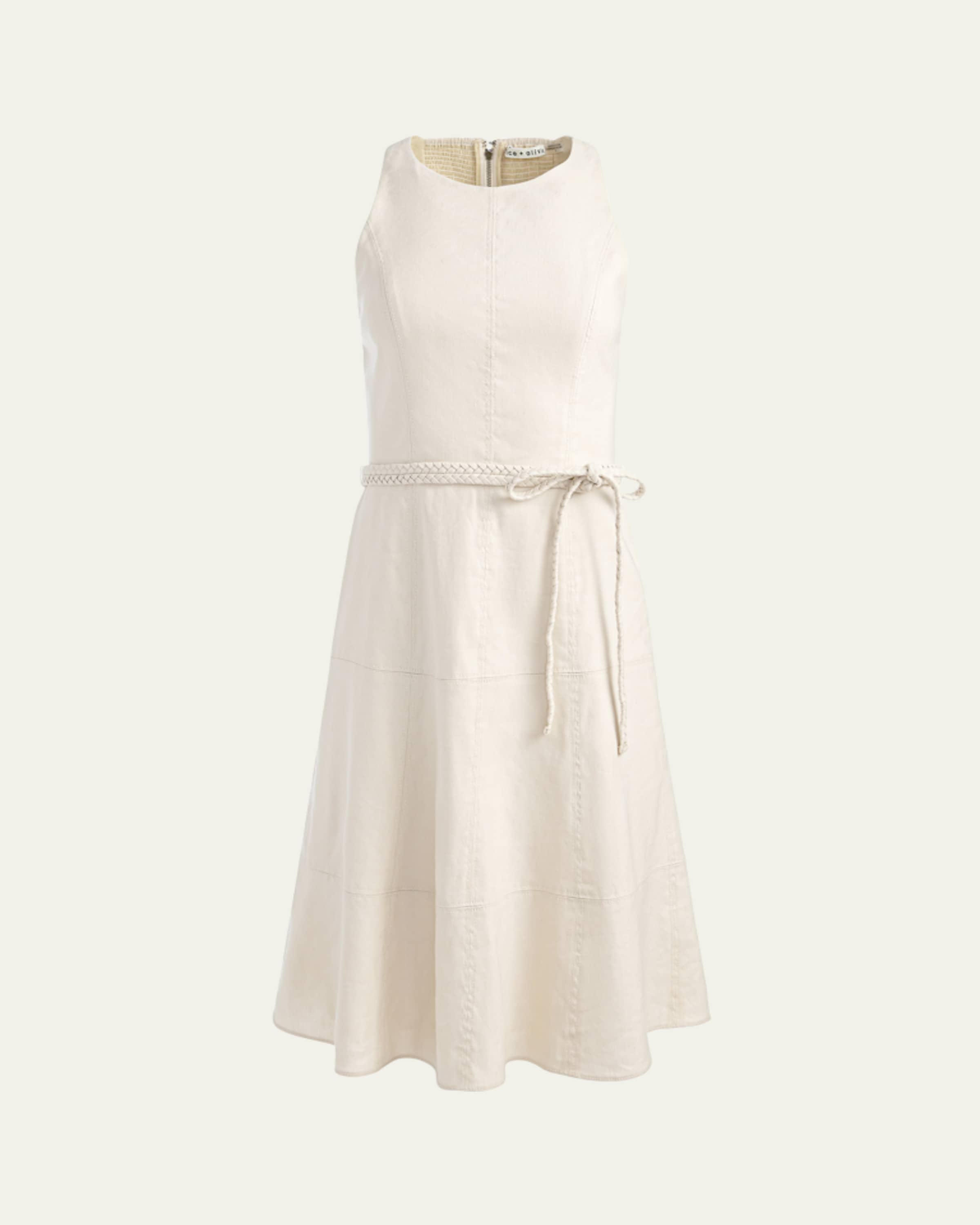 adley drop waist mini dress Adley Drop Waist Denim Mini Dress
