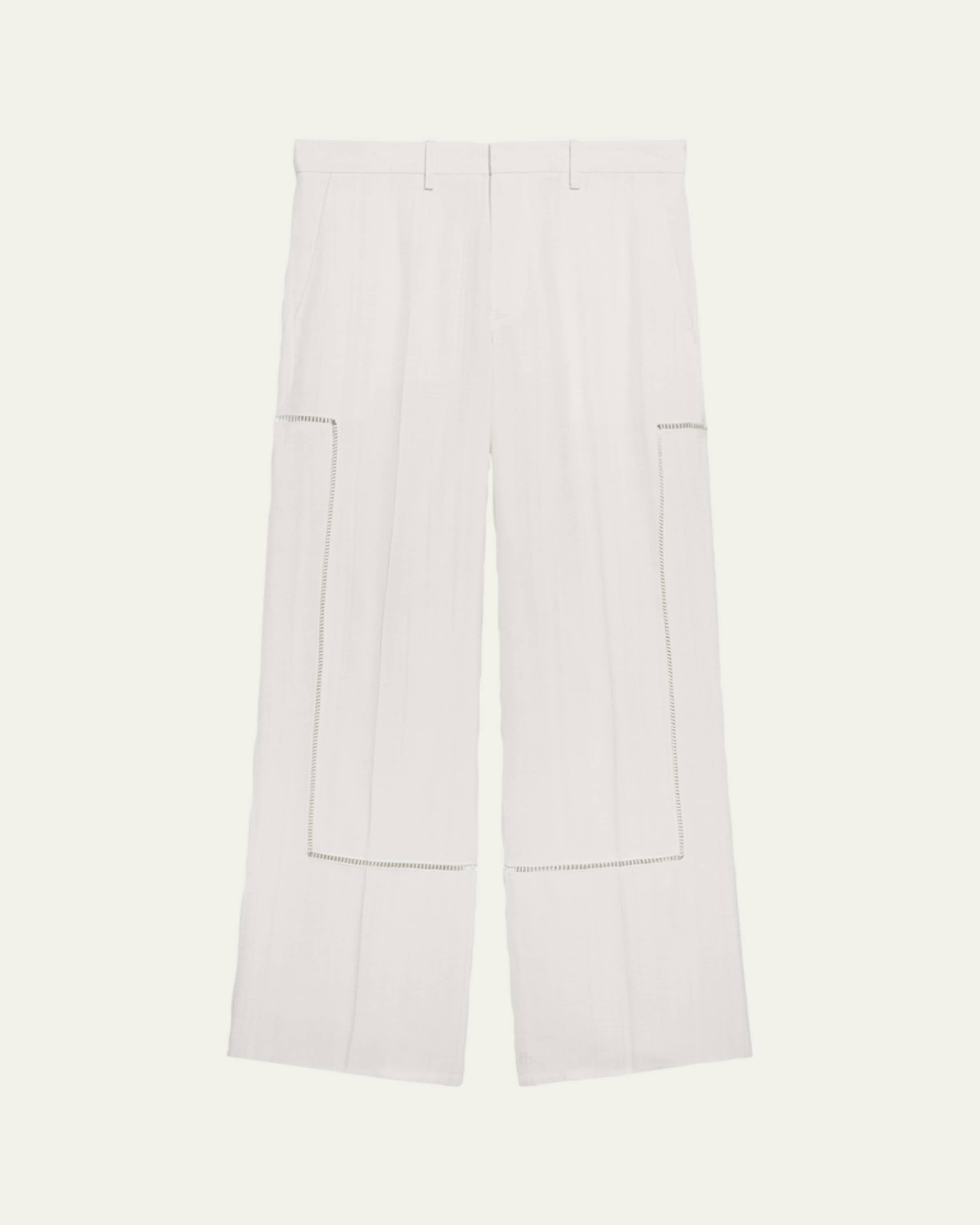 Helmut Lang Men's Ladder-Stitch Carpenter Trousers - Bergdorf Goodman