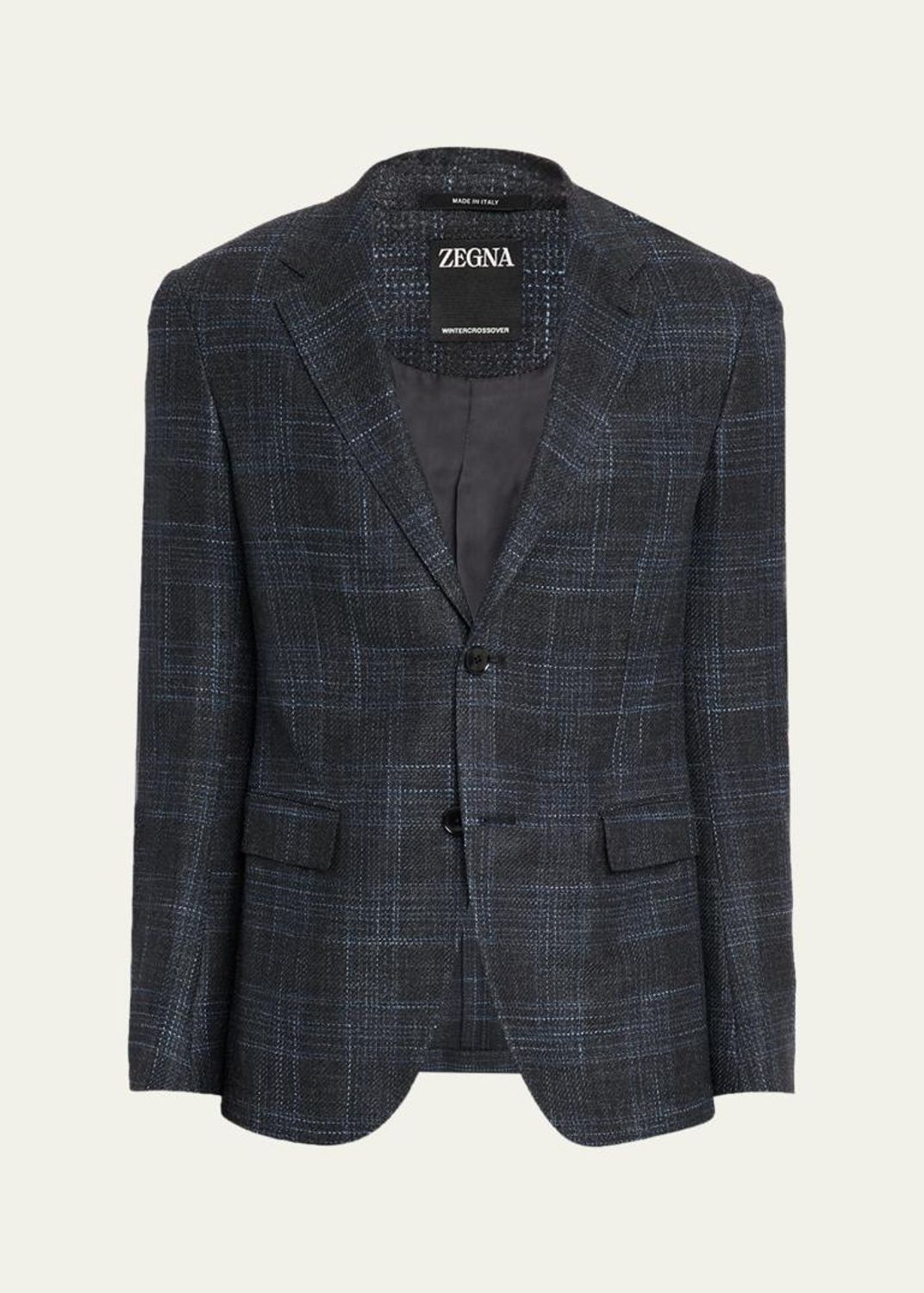 ZEGNA Men's Cashmere Linen and Silk Overshirt - Bergdorf Goodman