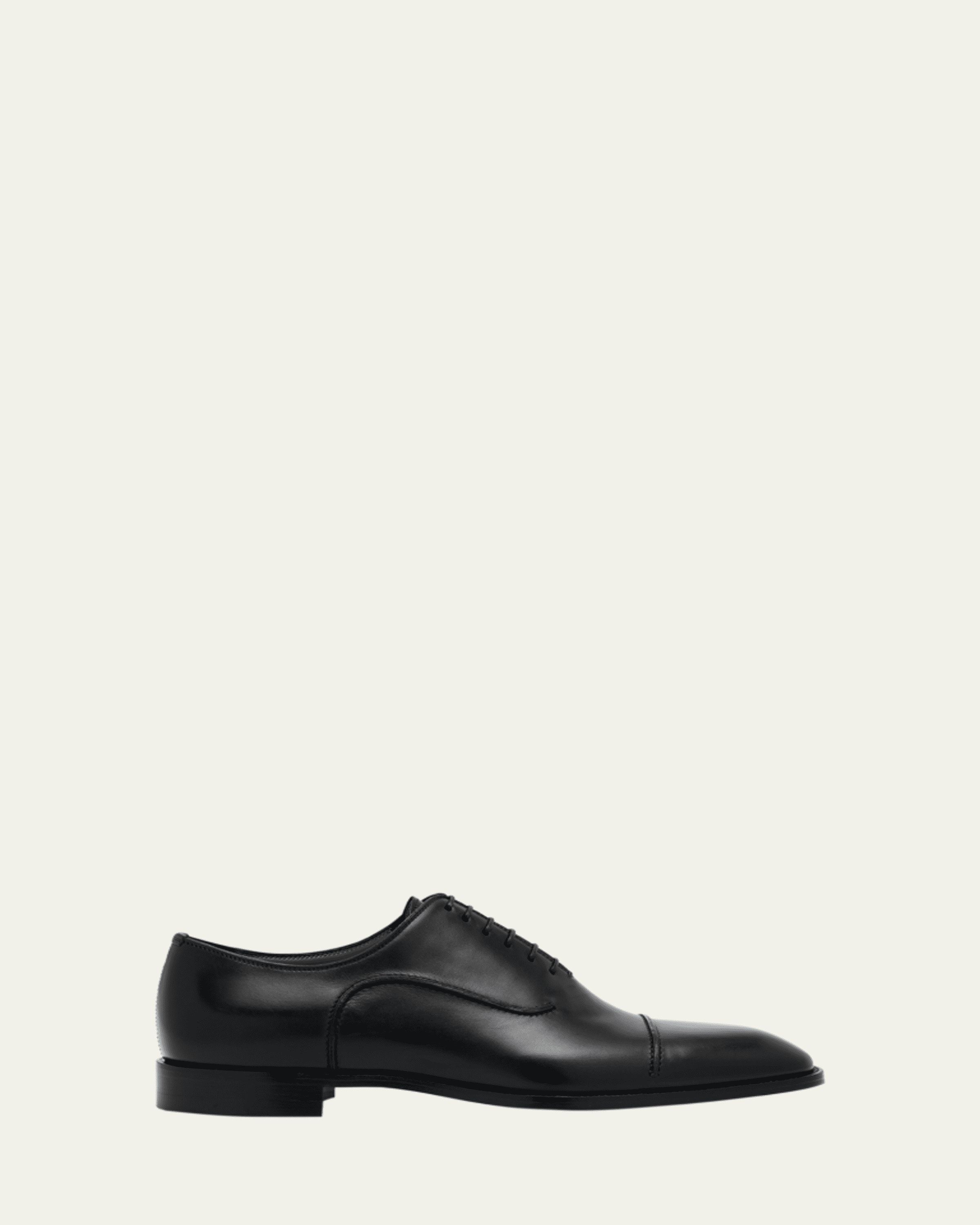 Christian Louboutin Men's Top 5 Leather Derby Shoes with