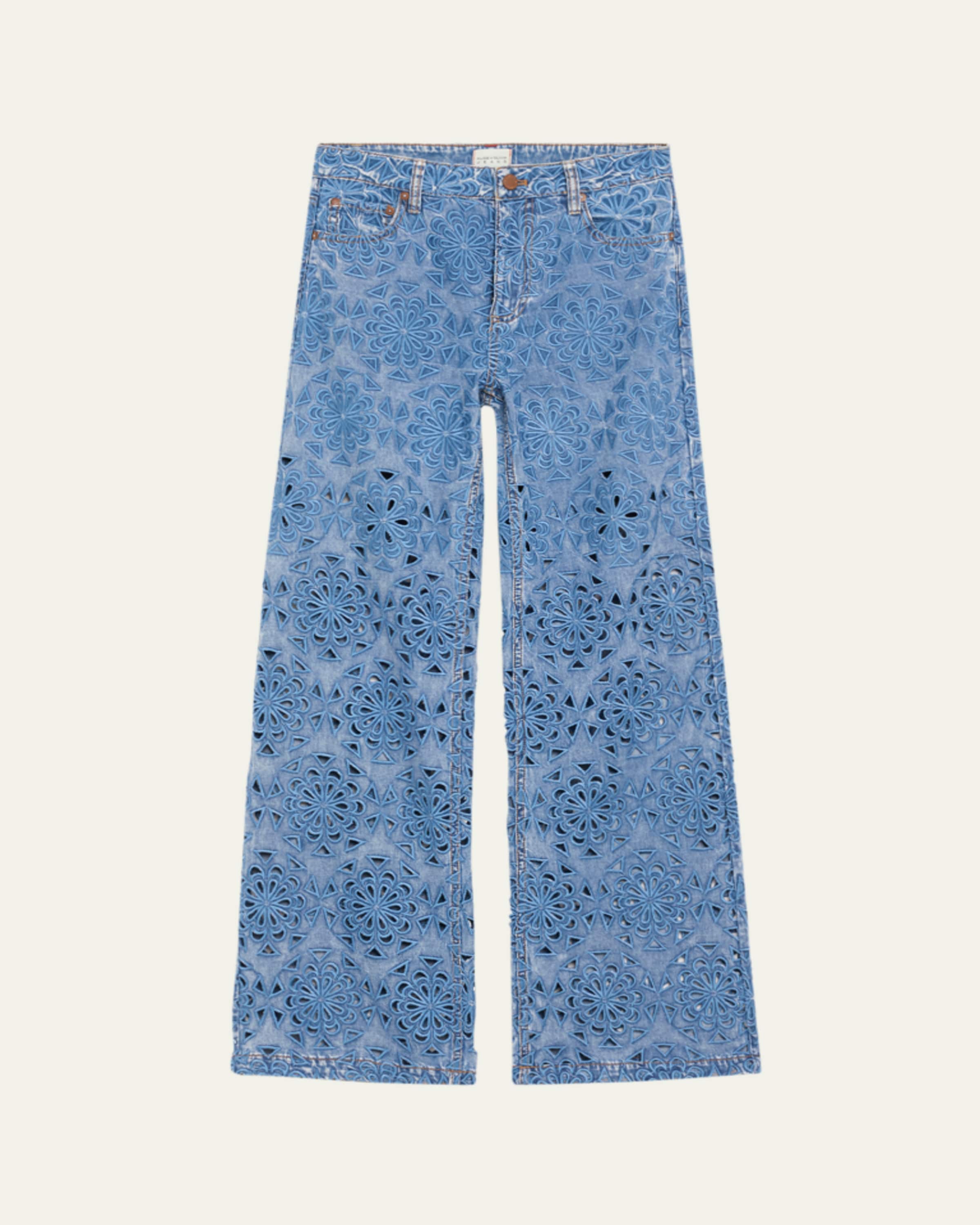 ALICE + OLIVIA Cay Baggy Denim Cargo Pants - Bergdorf Goodman