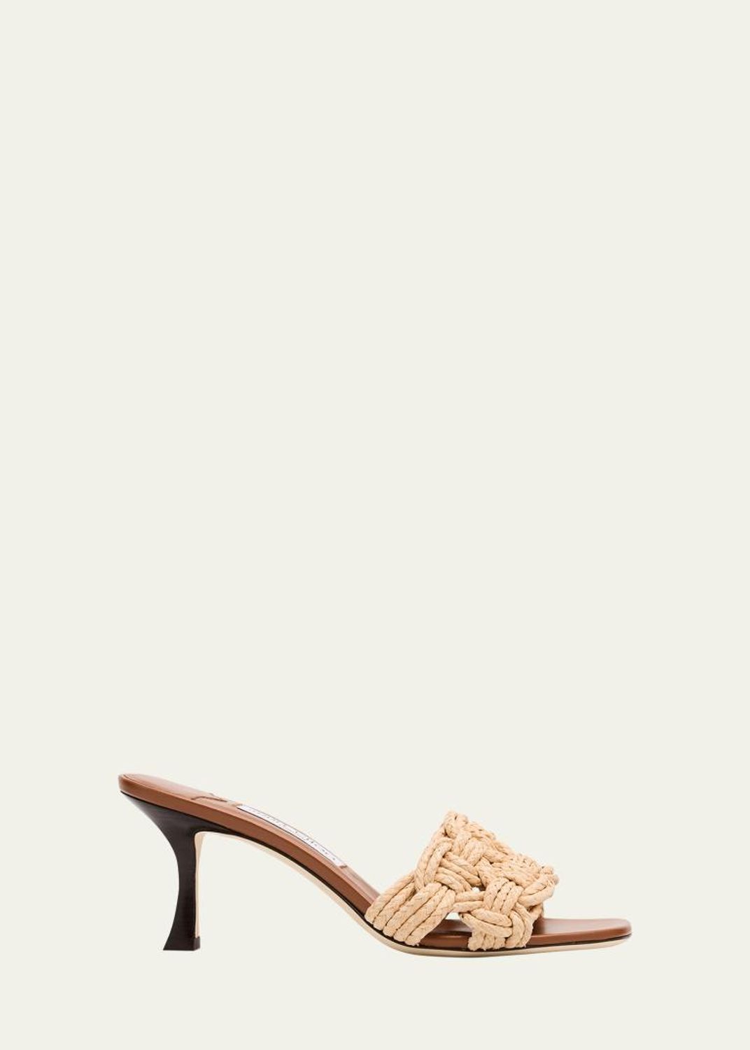 Jimmy Choo Chara 70 Crochet Sandals - Bergdorf Goodman
