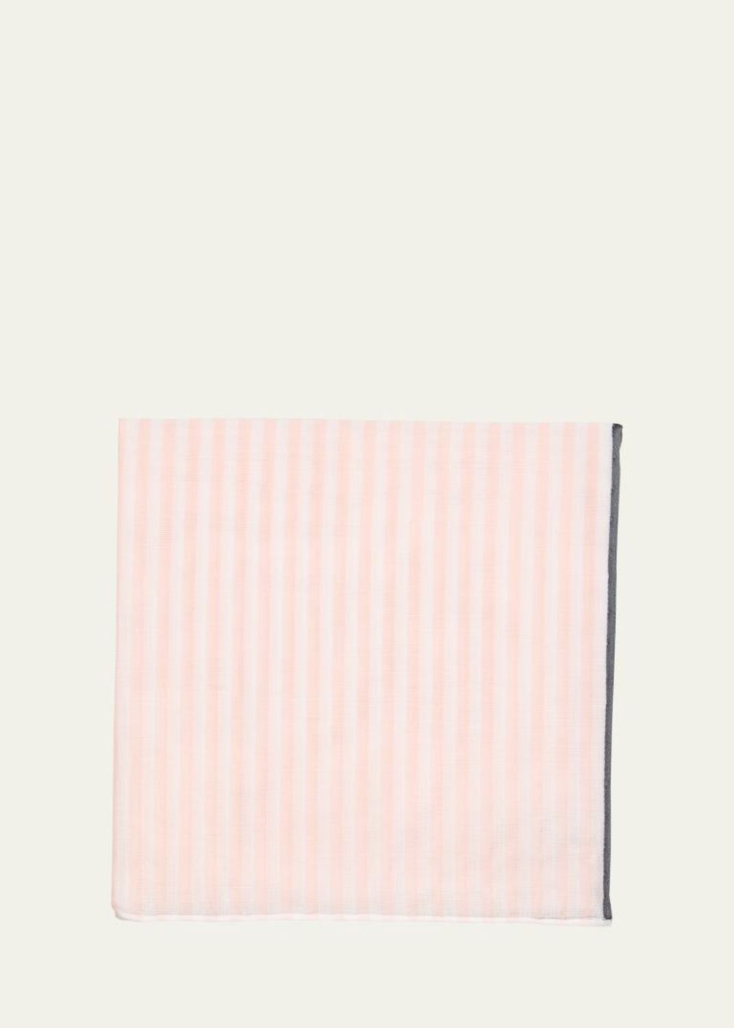 Simonnot Godard Men's Ravello Stripe Egyptian Cotton Handkerchief ...