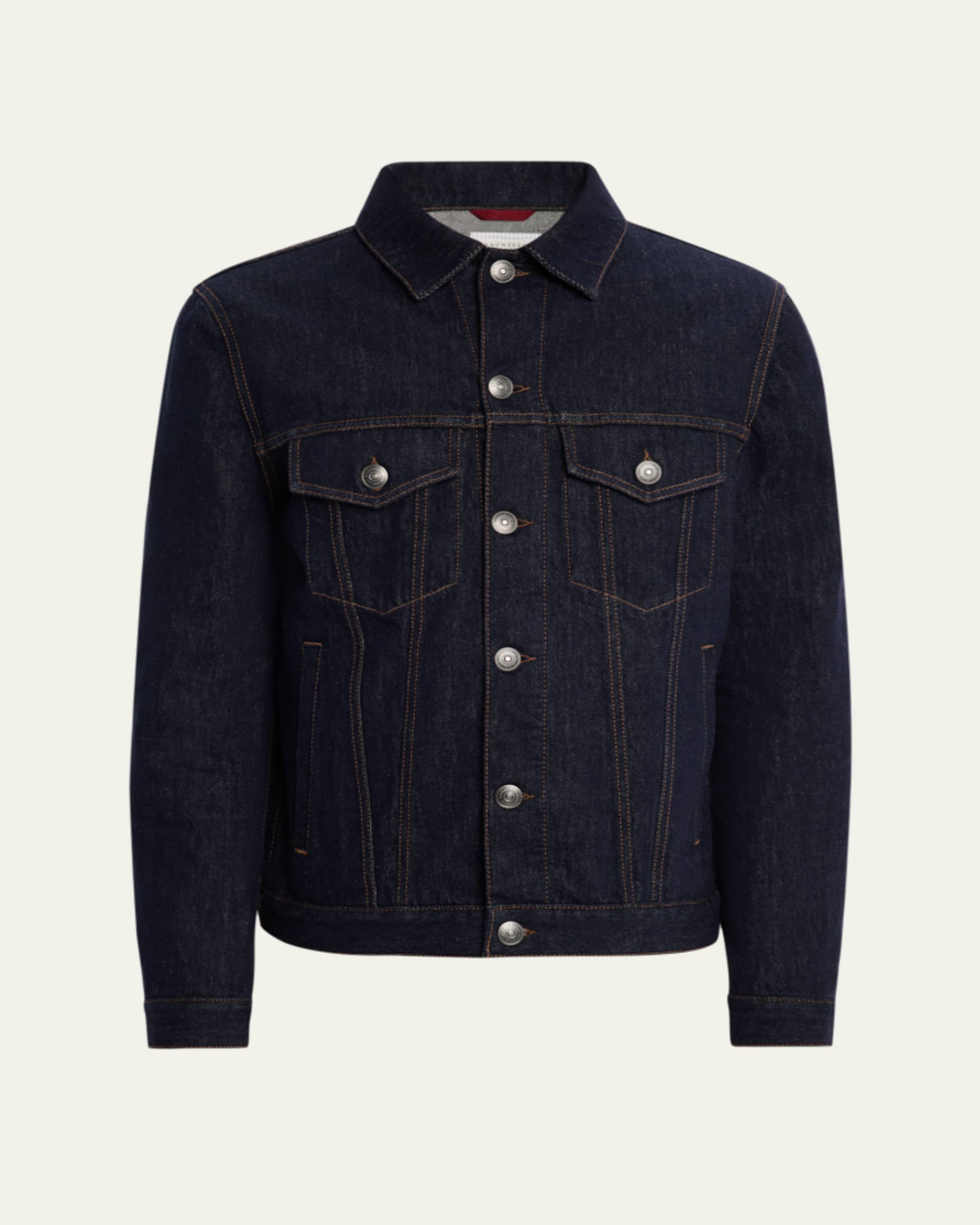 Brunello Cucinelli Men's Cotton Full-Zip Cardigan Sweatshirt