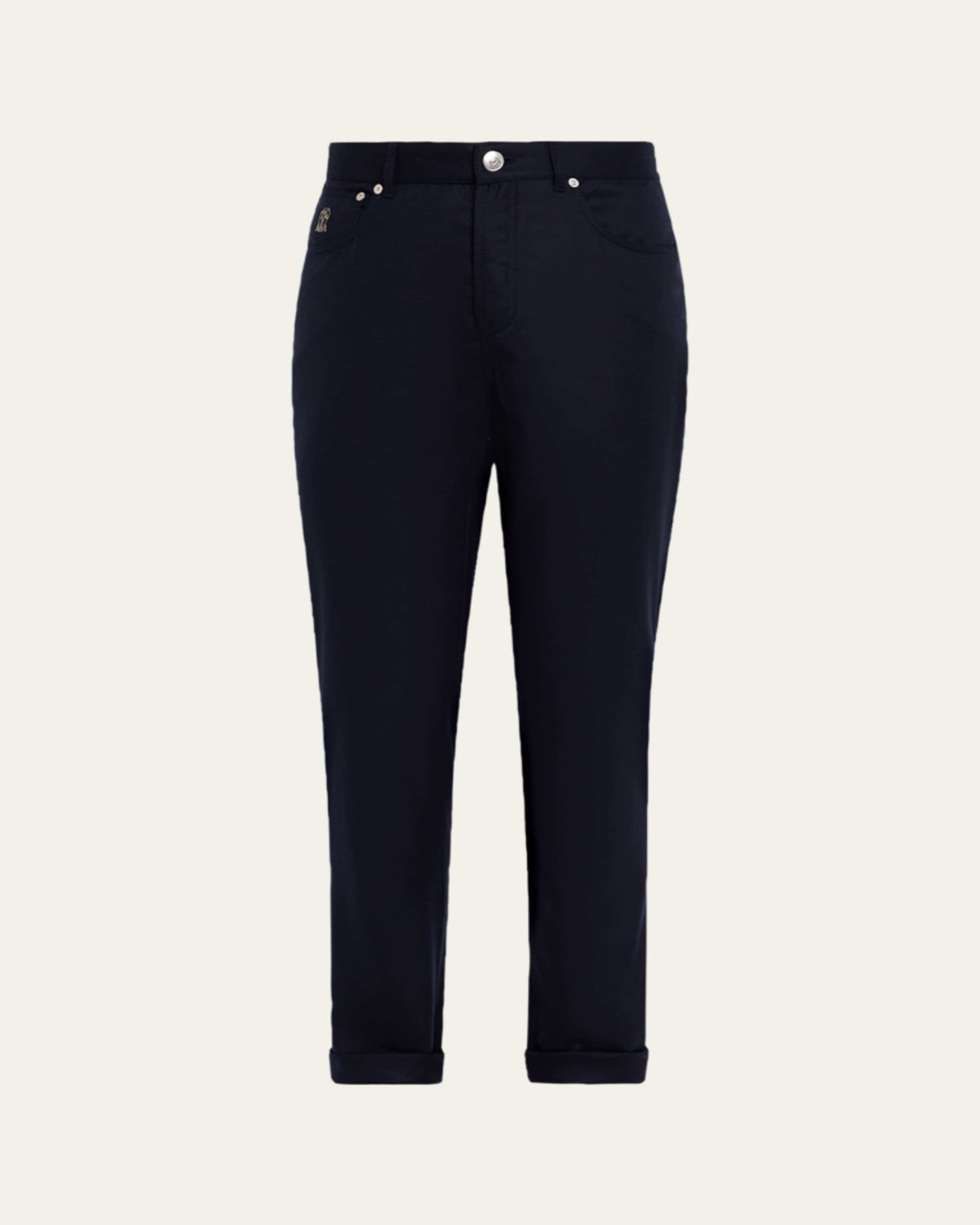 Brunello Cucinelli Men's Iconic Denim Slim-Fit Jeans - Bergdorf