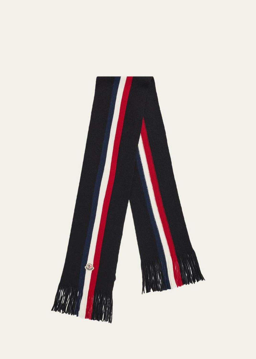 Moncler Men's Havas Stripe Full-Zip Hooded Shirt Jacket - Bergdorf