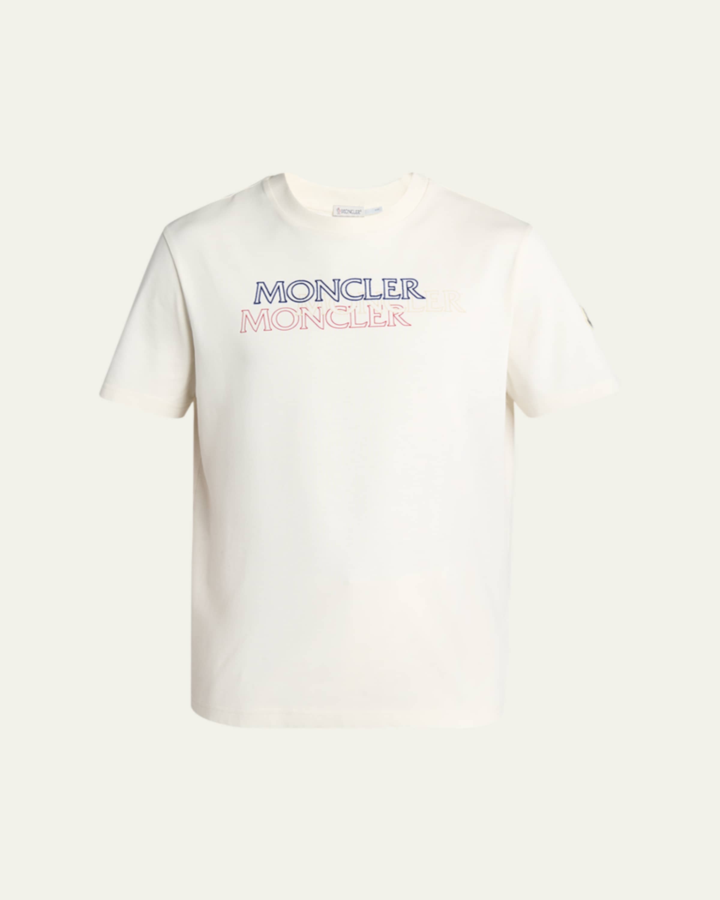 Moncler Men's National Park Ranger Patch Crewneck T-Shirt