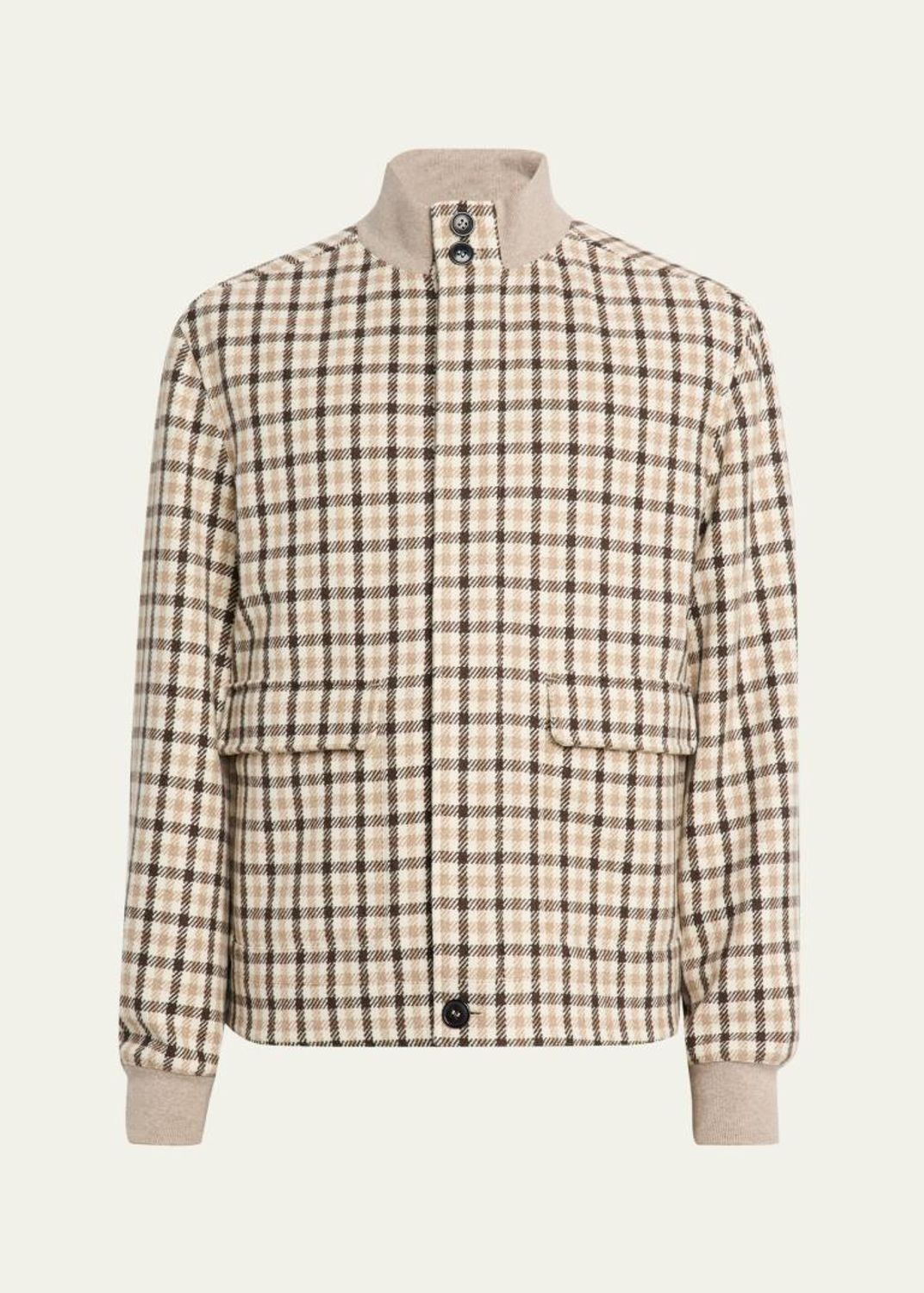 ZEGNA Men's 15milmil15 Micro-Check Wool Suit - Bergdorf Goodman